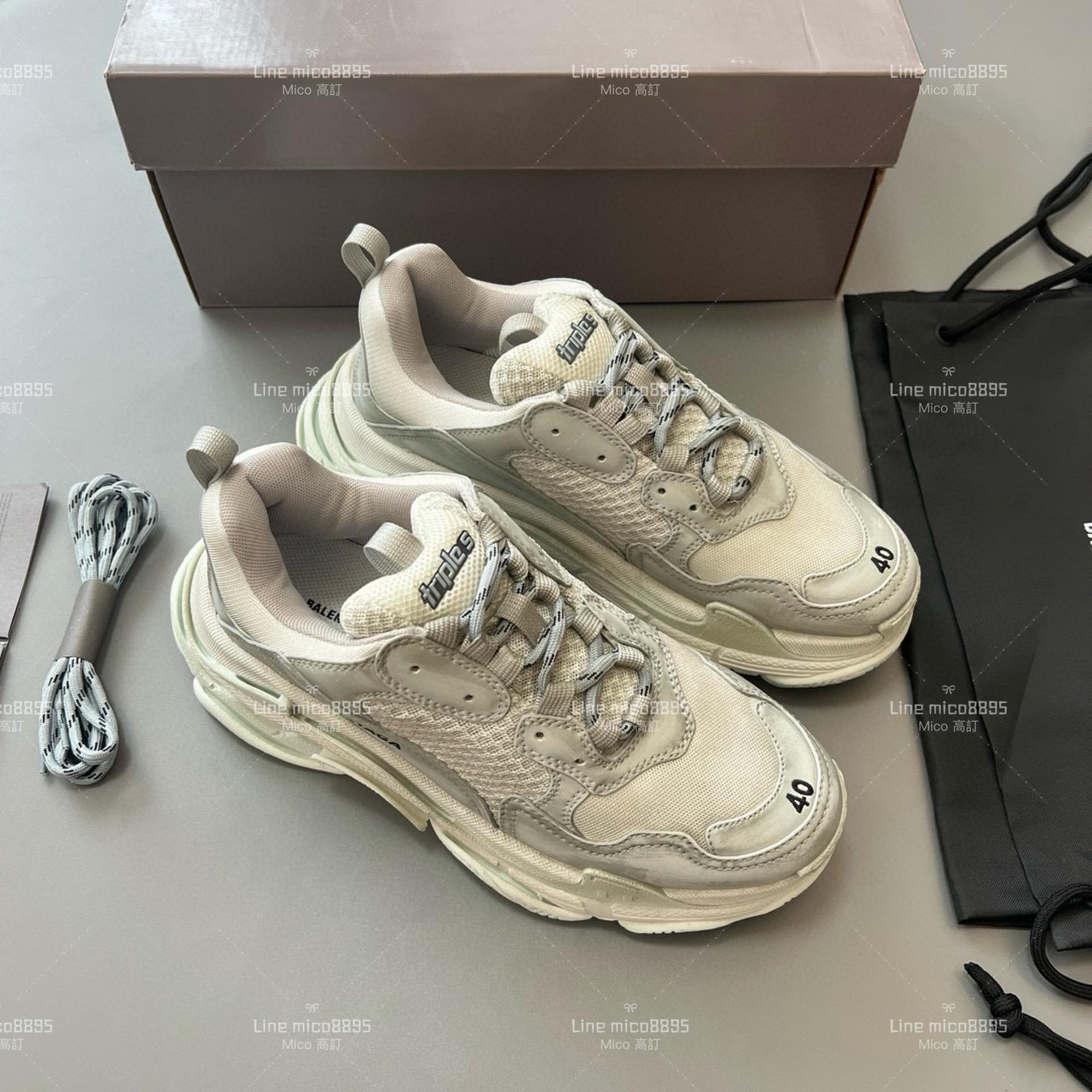 Balenciaga Triple S 一代厚底老爹鞋/休閒鞋 男女款 35-45