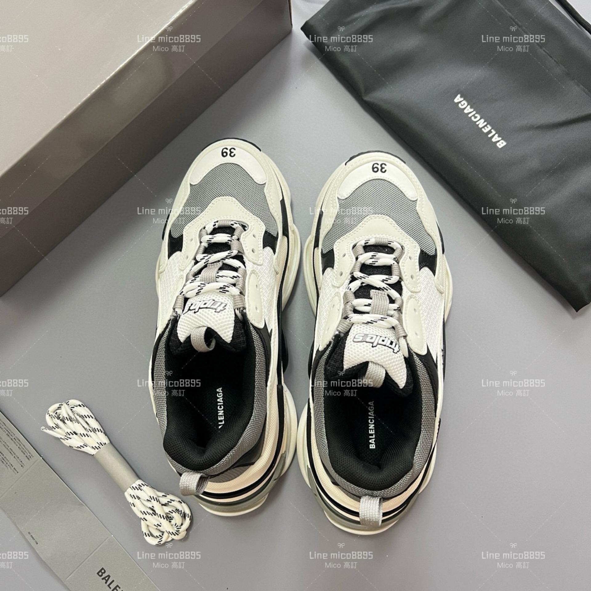 Balenciaga Triple S 一代厚底老爹鞋/休閒鞋 男女款 35-45