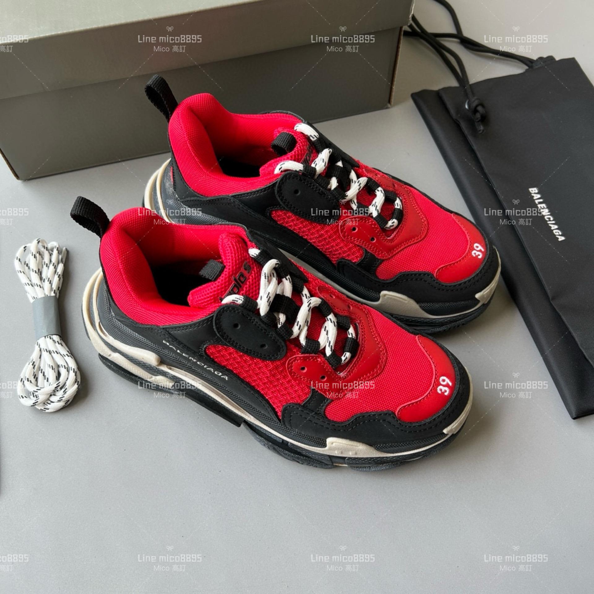 Balenciaga Triple S 一代厚底老爹鞋/休閒鞋 男女款 35-45