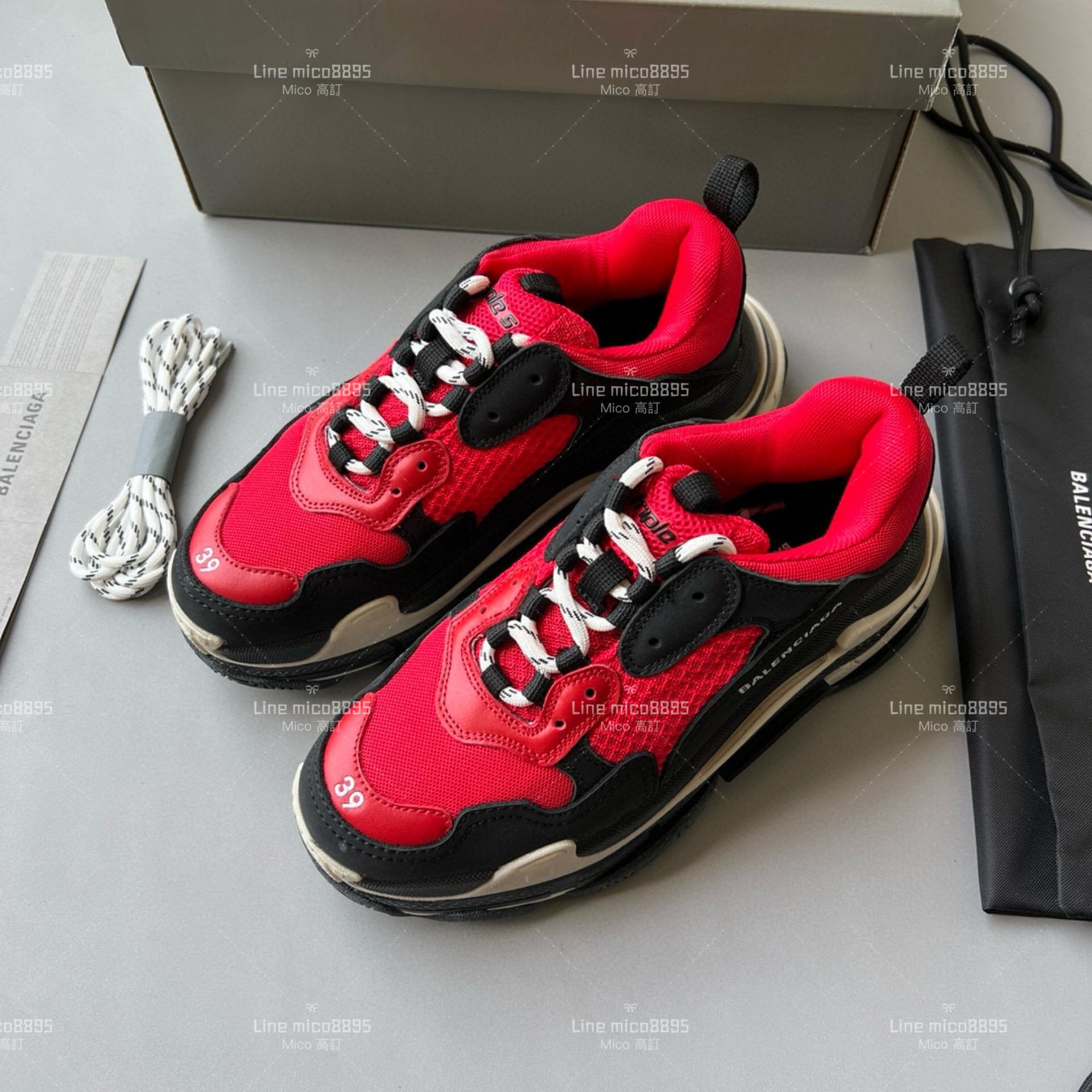 Balenciaga Triple S 一代厚底老爹鞋/休閒鞋 男女款 35-45