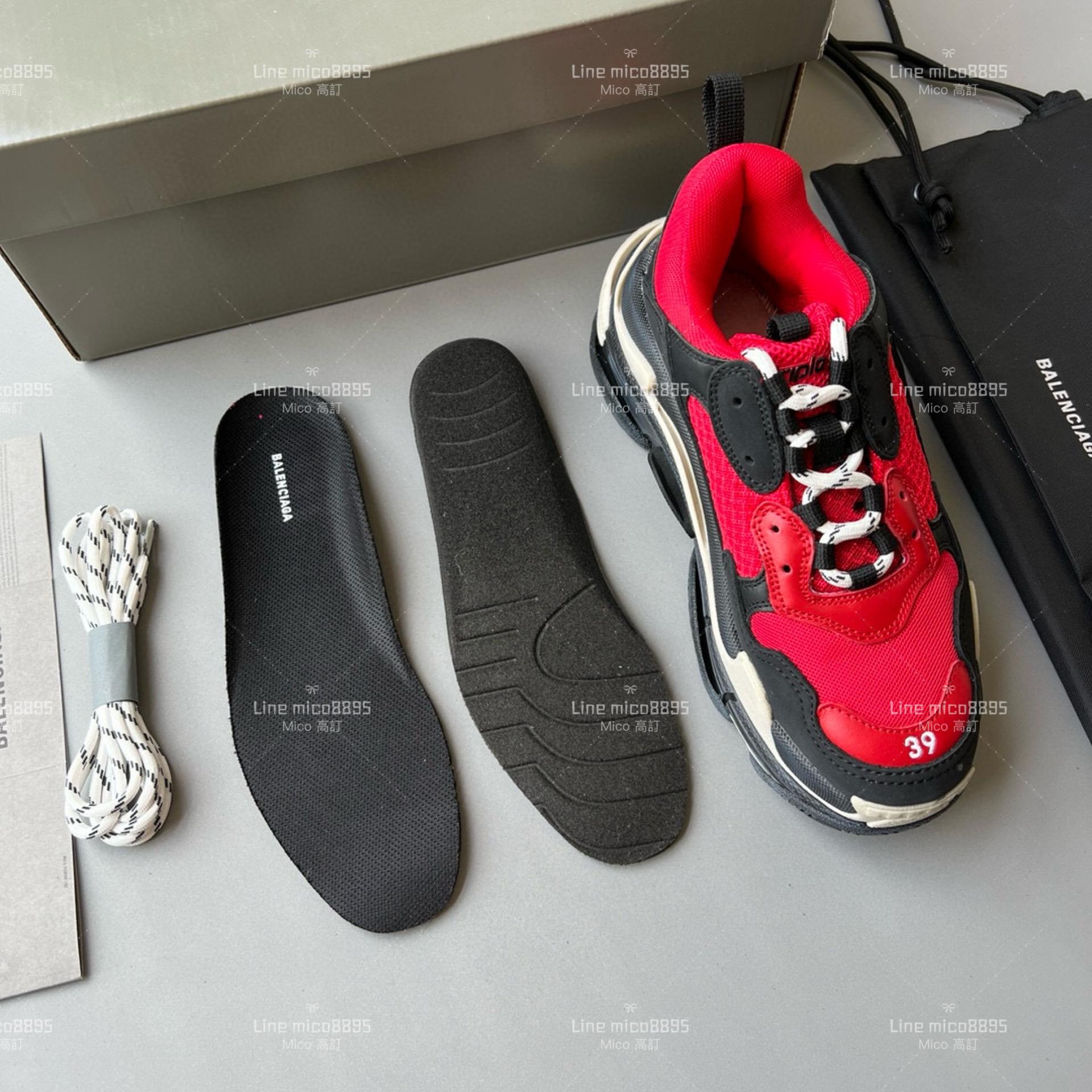 Balenciaga Triple S 一代厚底老爹鞋/休閒鞋 男女款 35-45