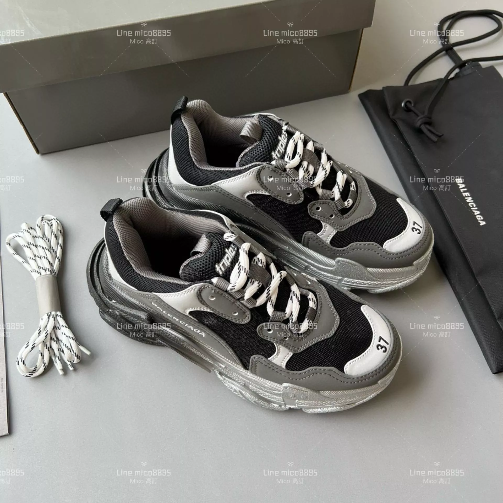 Balenciaga Triple S 一代厚底老爹鞋/休閒鞋 男女款 35-45