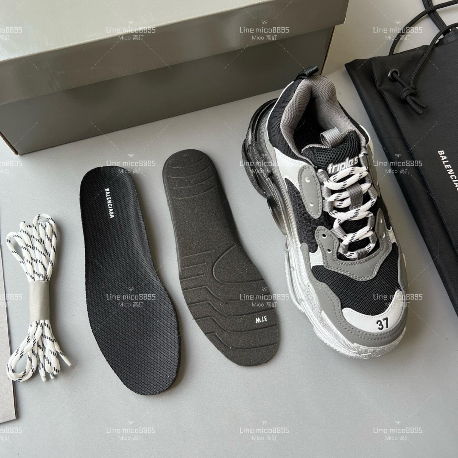 Balenciaga Triple S 一代厚底老爹鞋/休閒鞋 男女款 35-45