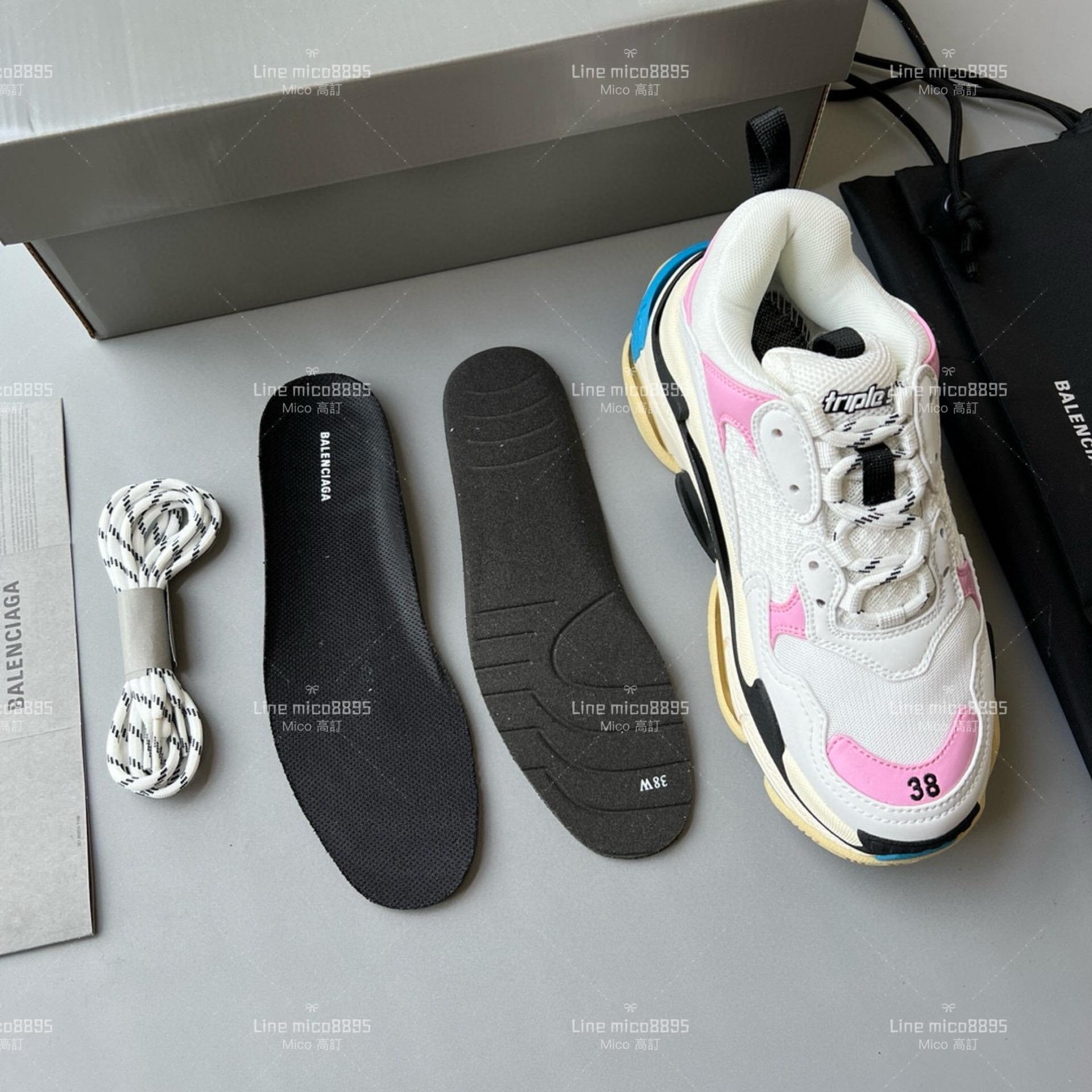 Balenciaga Triple S 一代厚底老爹鞋/休閒鞋 男女款 35-45