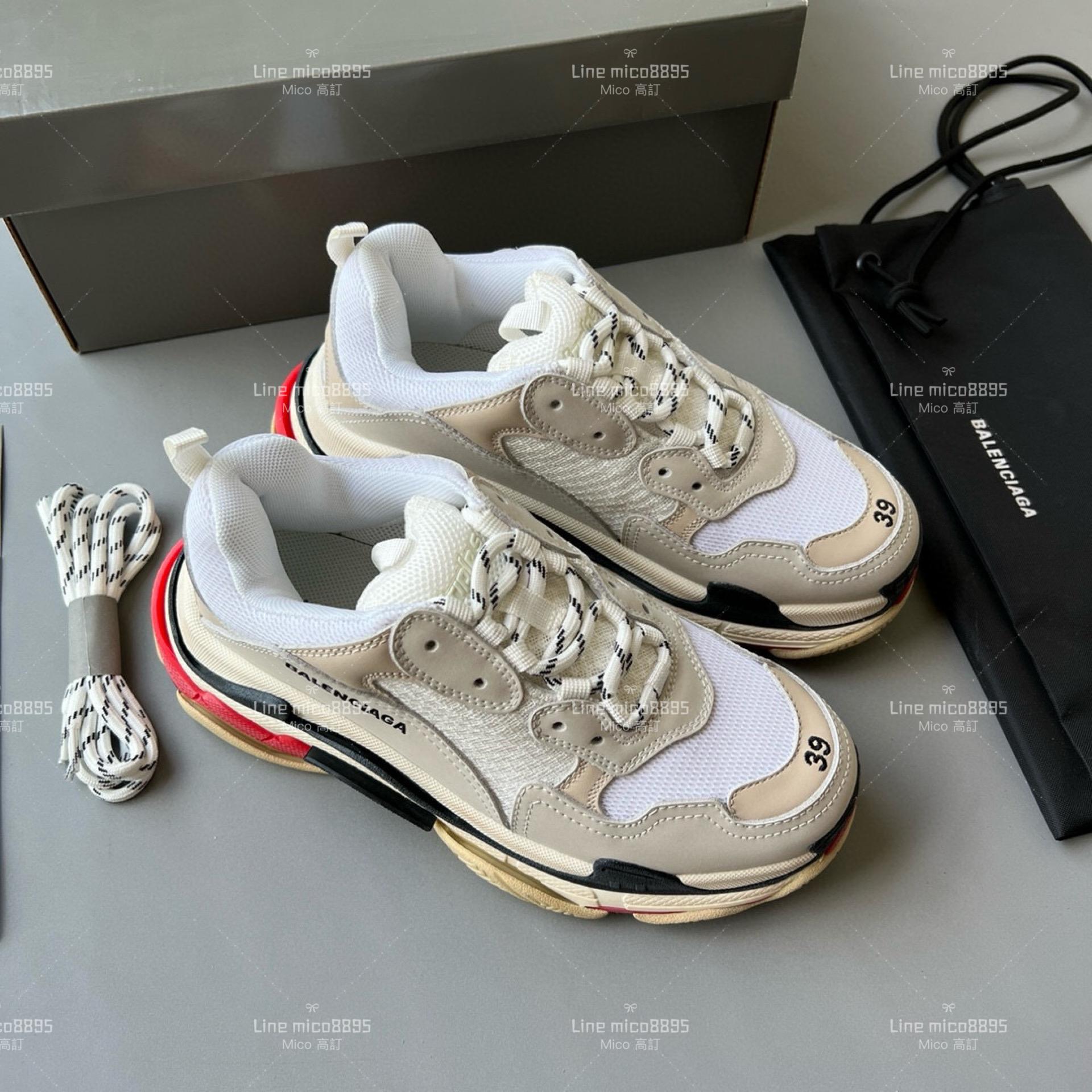 Balenciaga Triple S 一代厚底老爹鞋/休閒鞋 男女款 35-45