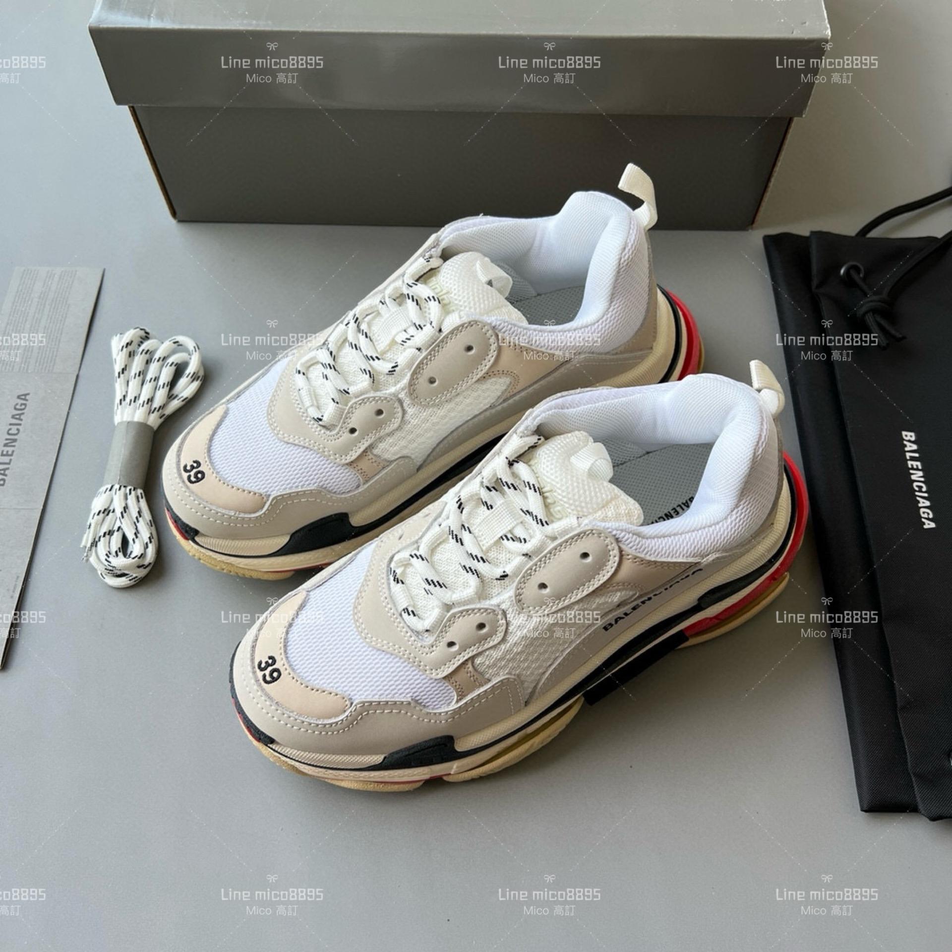 Balenciaga Triple S 一代厚底老爹鞋/休閒鞋 男女款 35-45