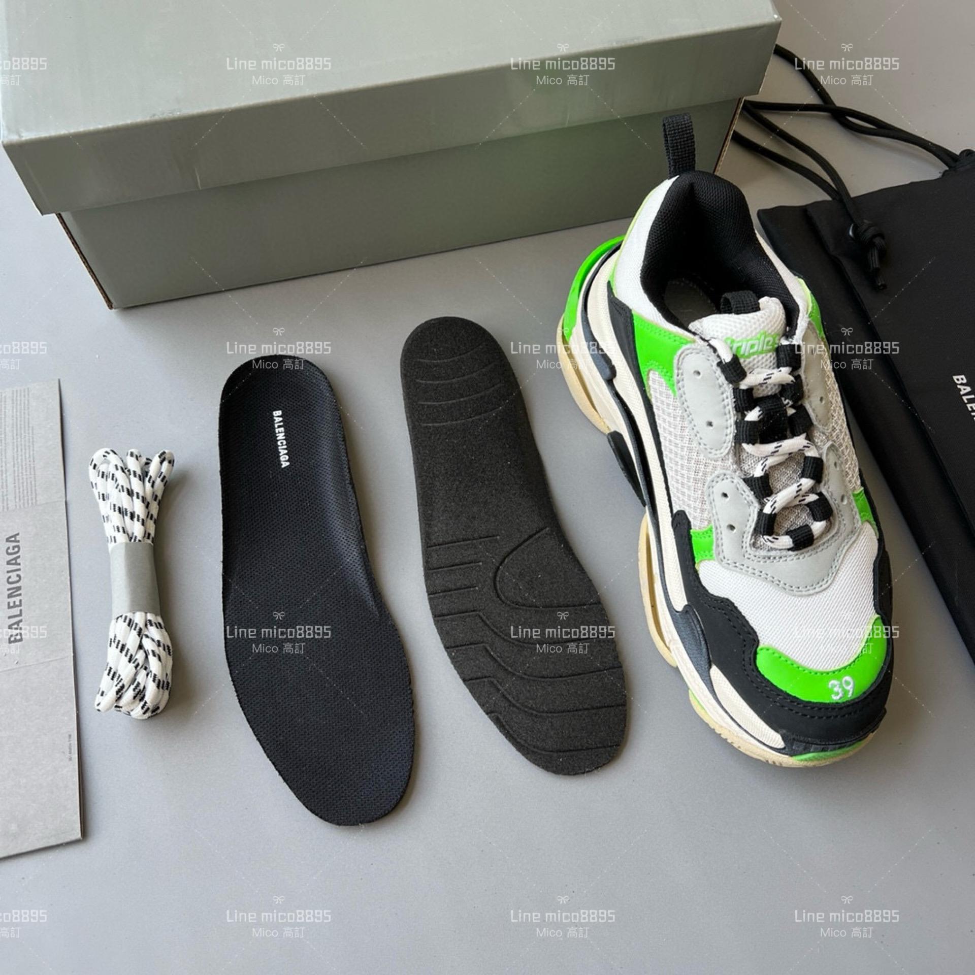 Balenciaga Triple S 一代厚底老爹鞋/休閒鞋 男女款 35-45