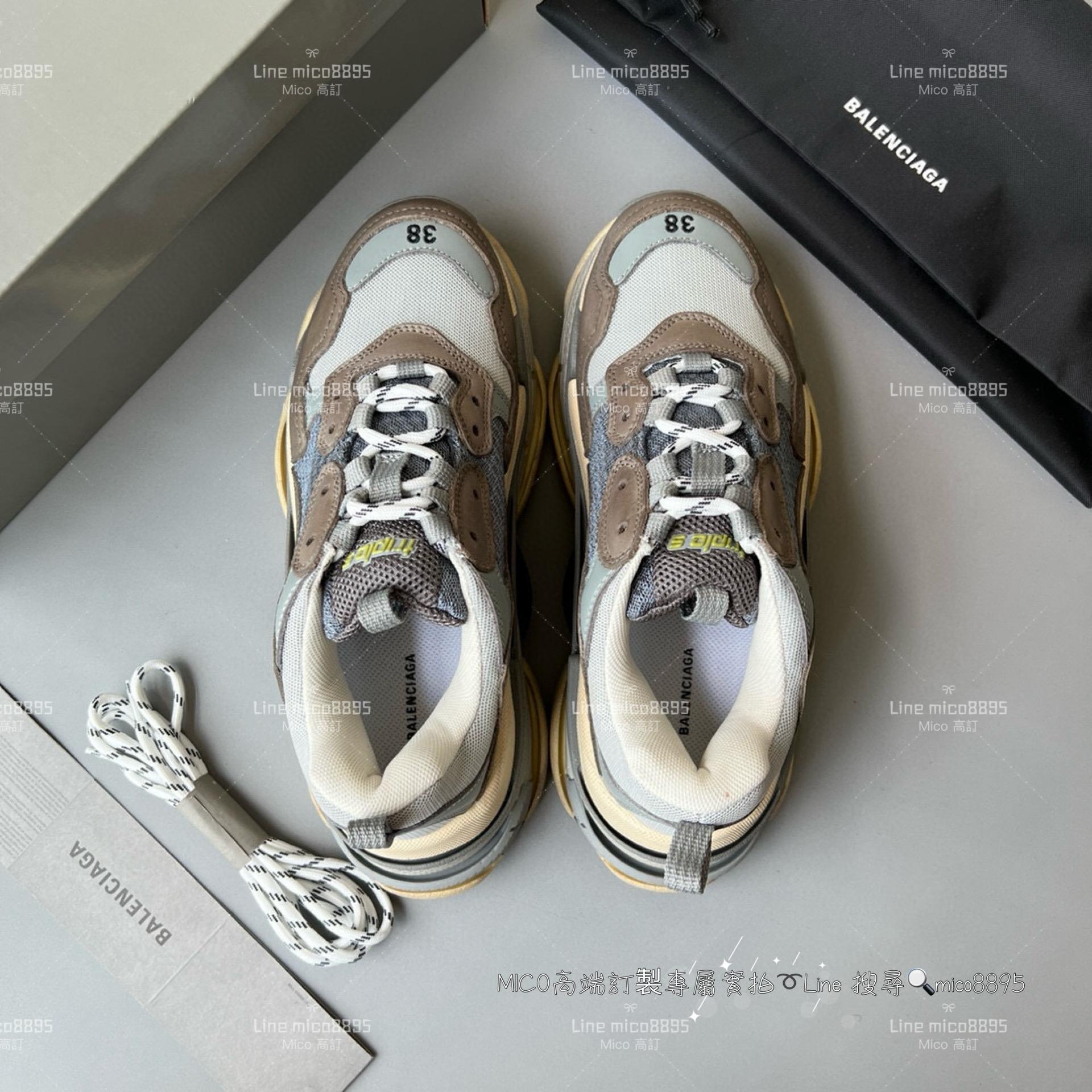 Balenciaga Triple S 一代厚底老爹鞋/休閒鞋 男女款 35-45