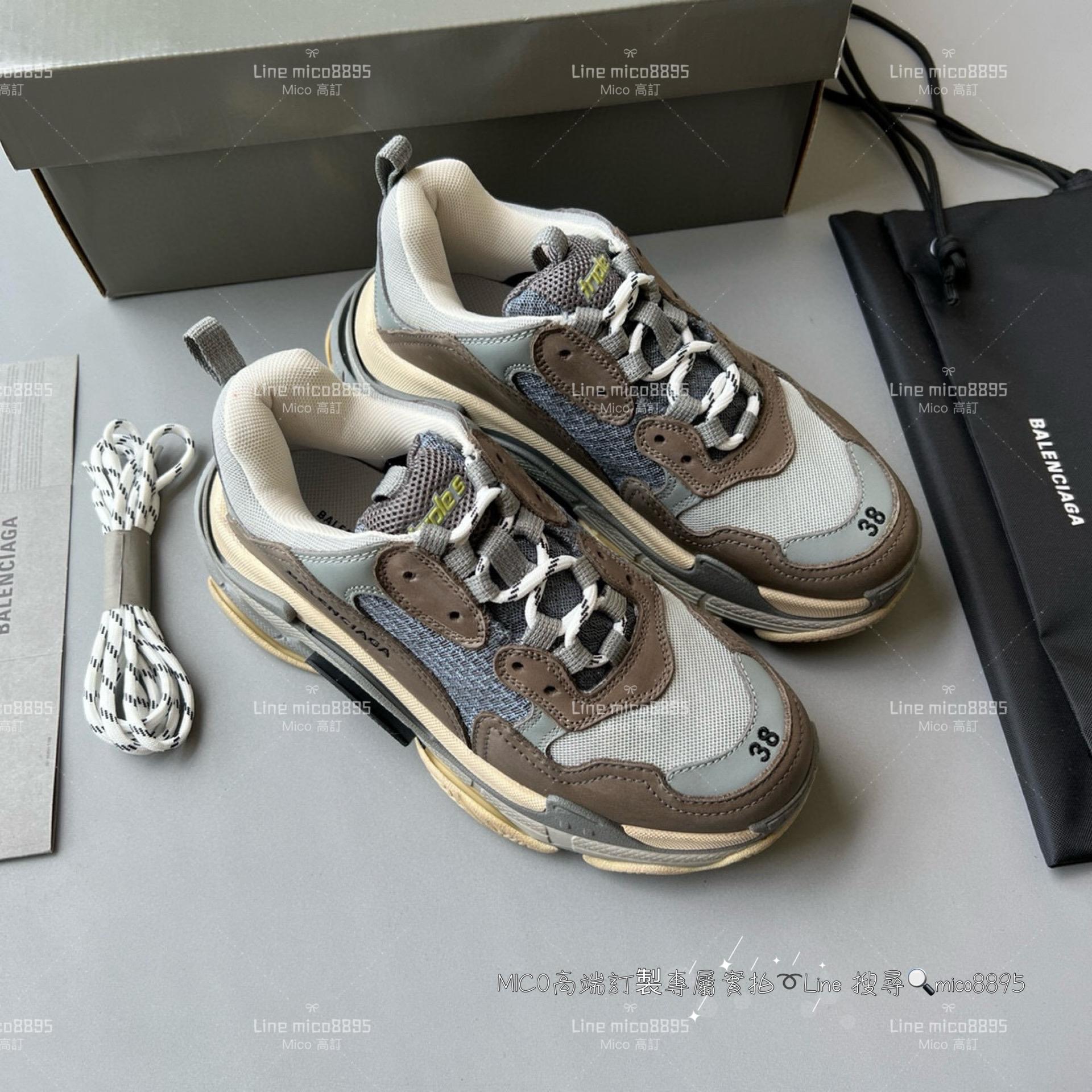 Balenciaga Triple S 一代厚底老爹鞋/休閒鞋 男女款 35-45