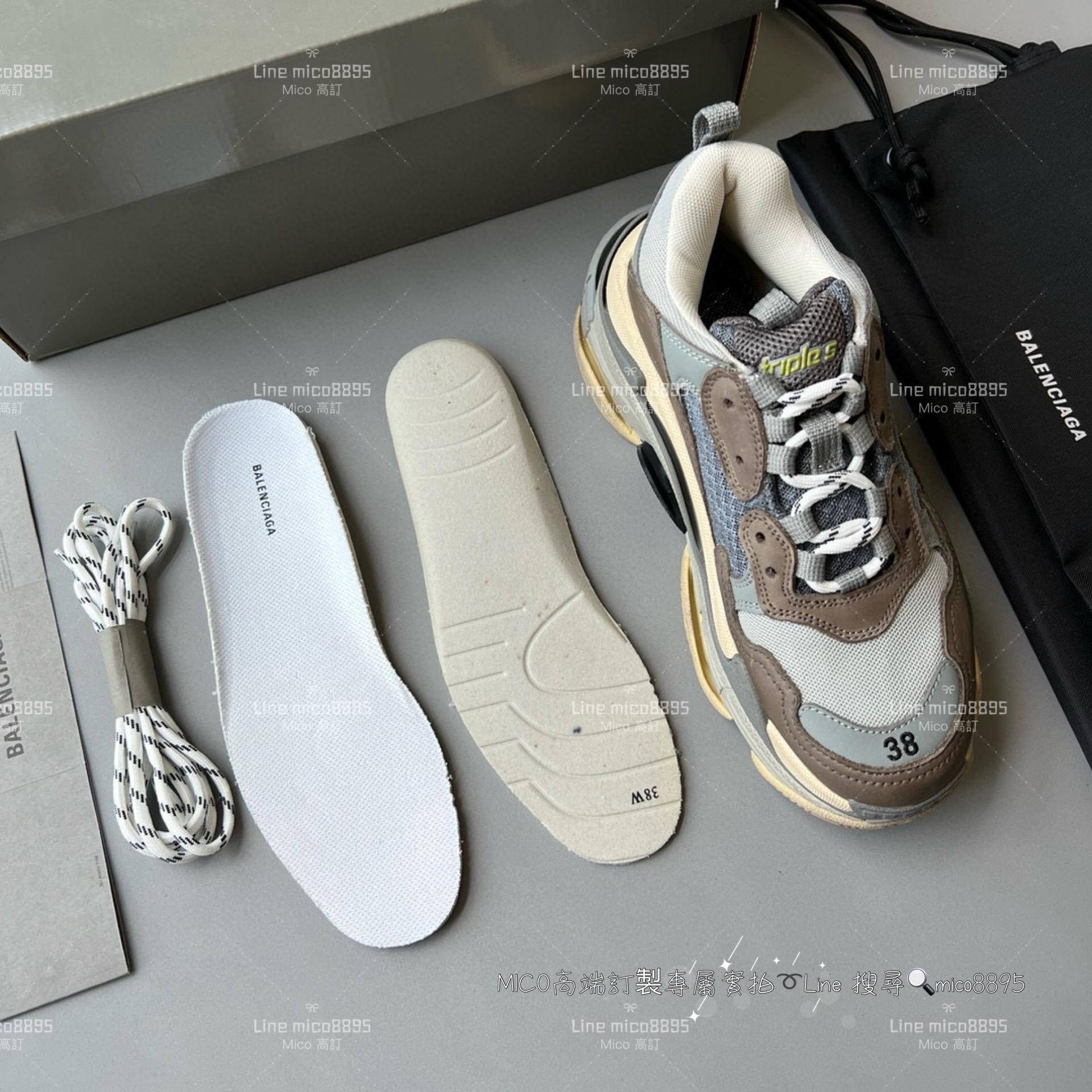 Balenciaga Triple S 一代厚底老爹鞋/休閒鞋 男女款 35-45