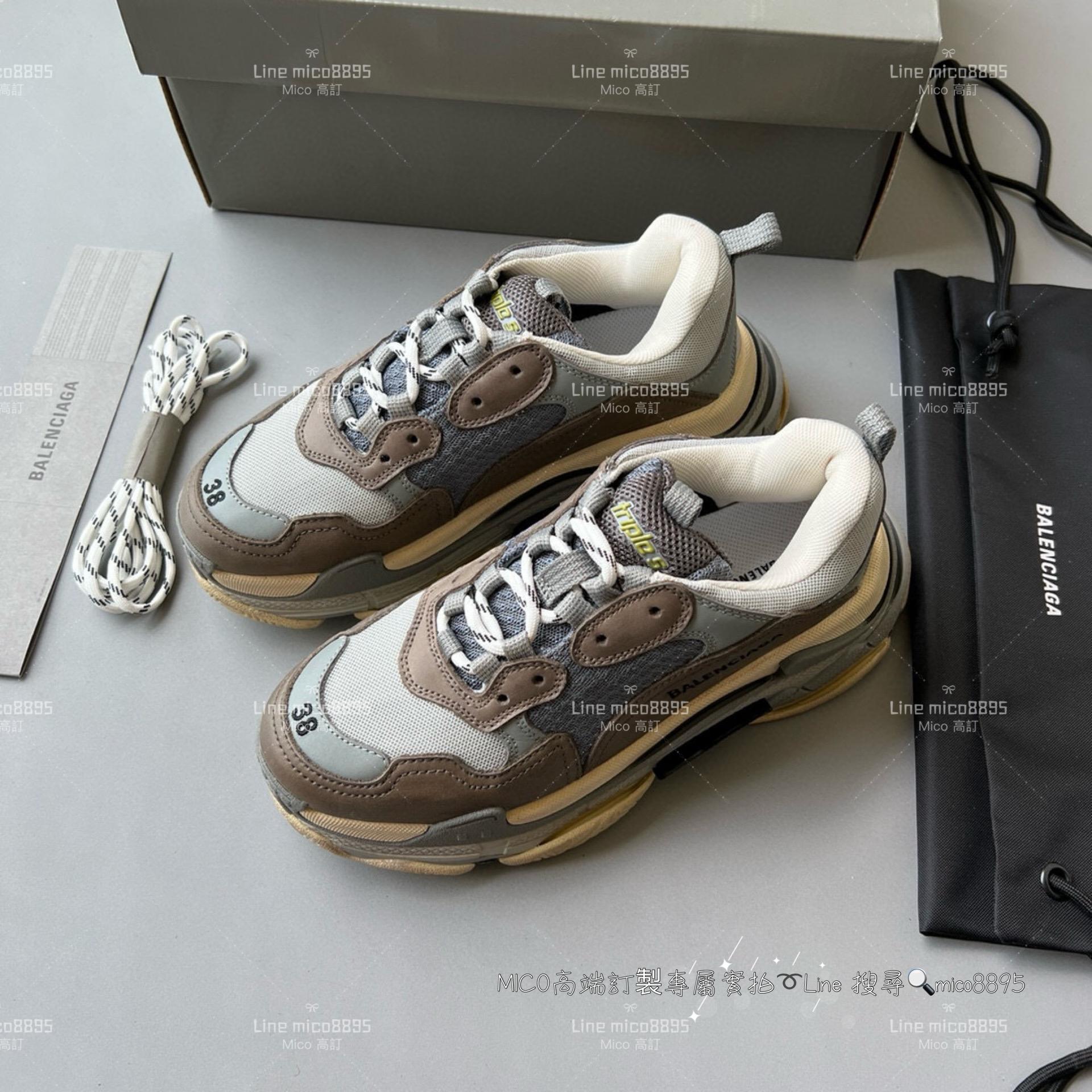 Balenciaga Triple S 一代厚底老爹鞋/休閒鞋 男女款 35-45