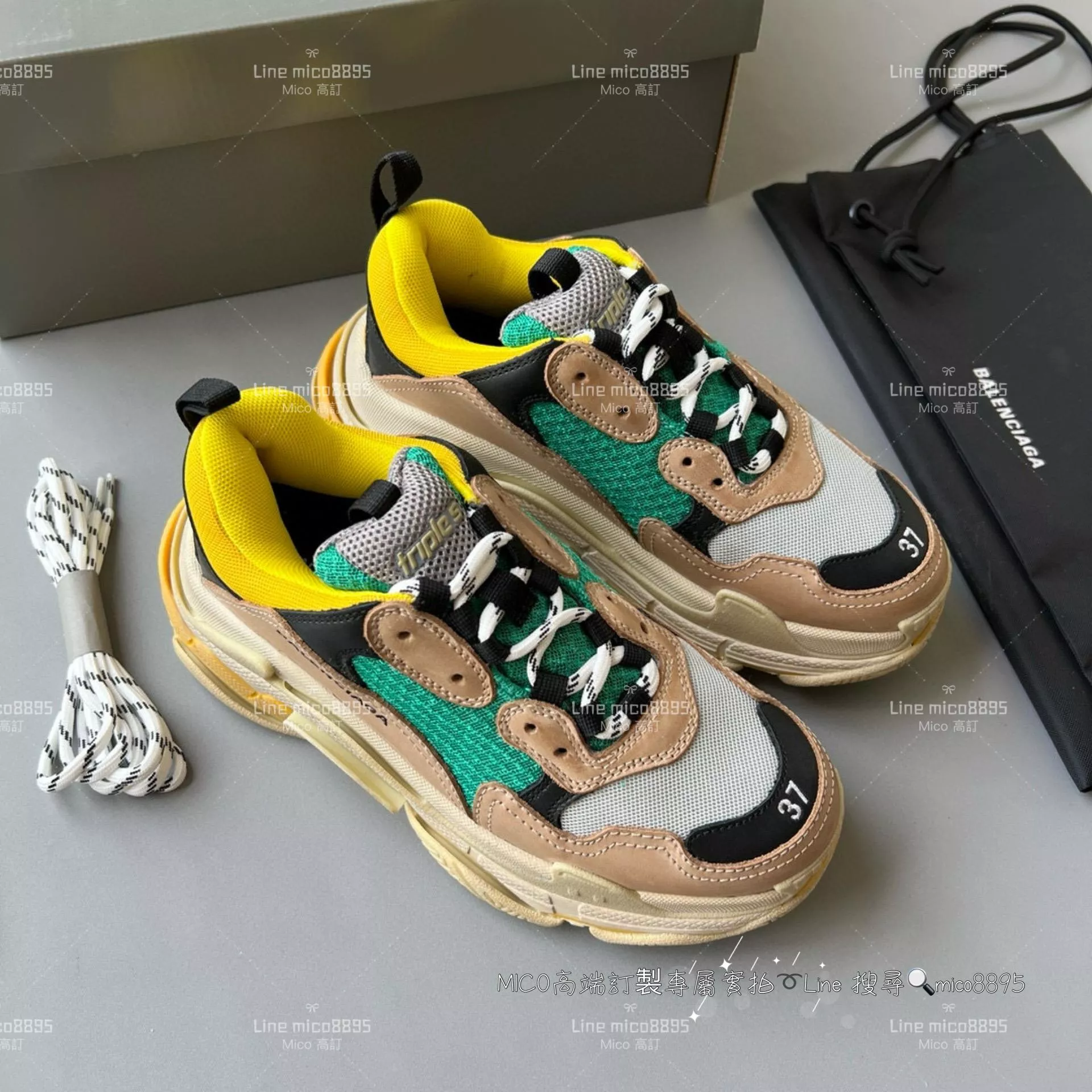 Balenciaga Triple S 一代厚底老爹鞋/休閒鞋 男女款 35-45