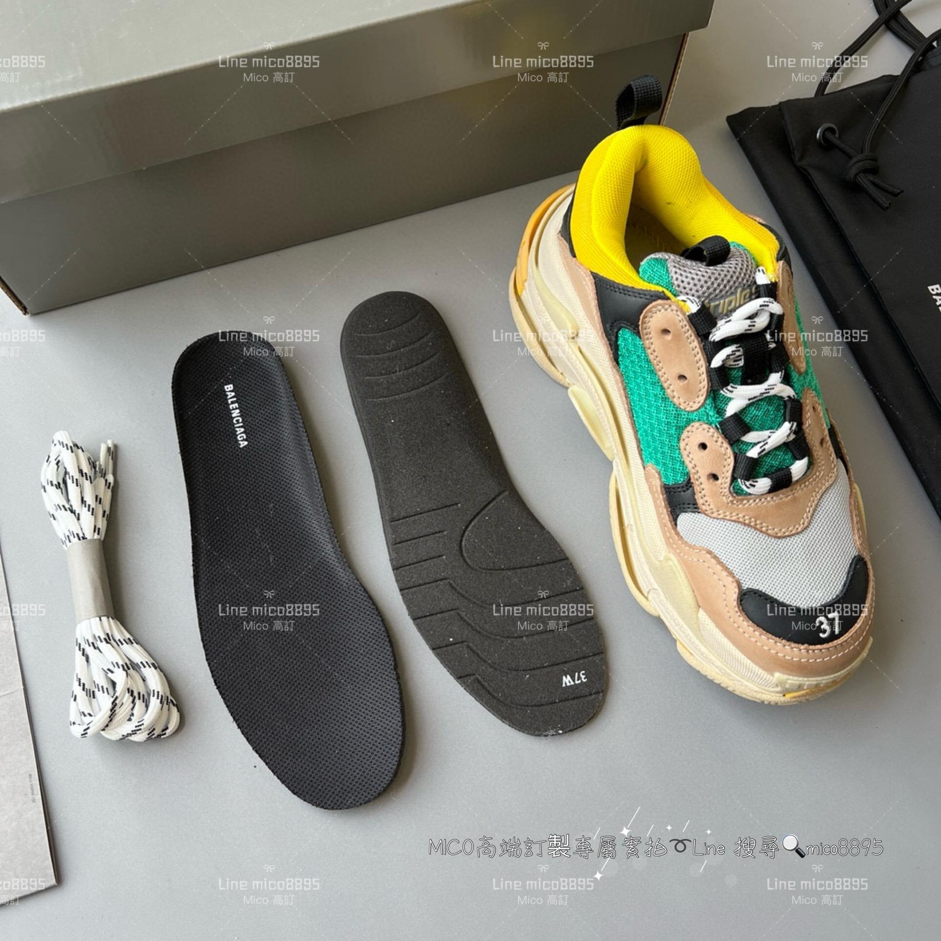 Balenciaga Triple S 一代厚底老爹鞋/休閒鞋 男女款 35-45