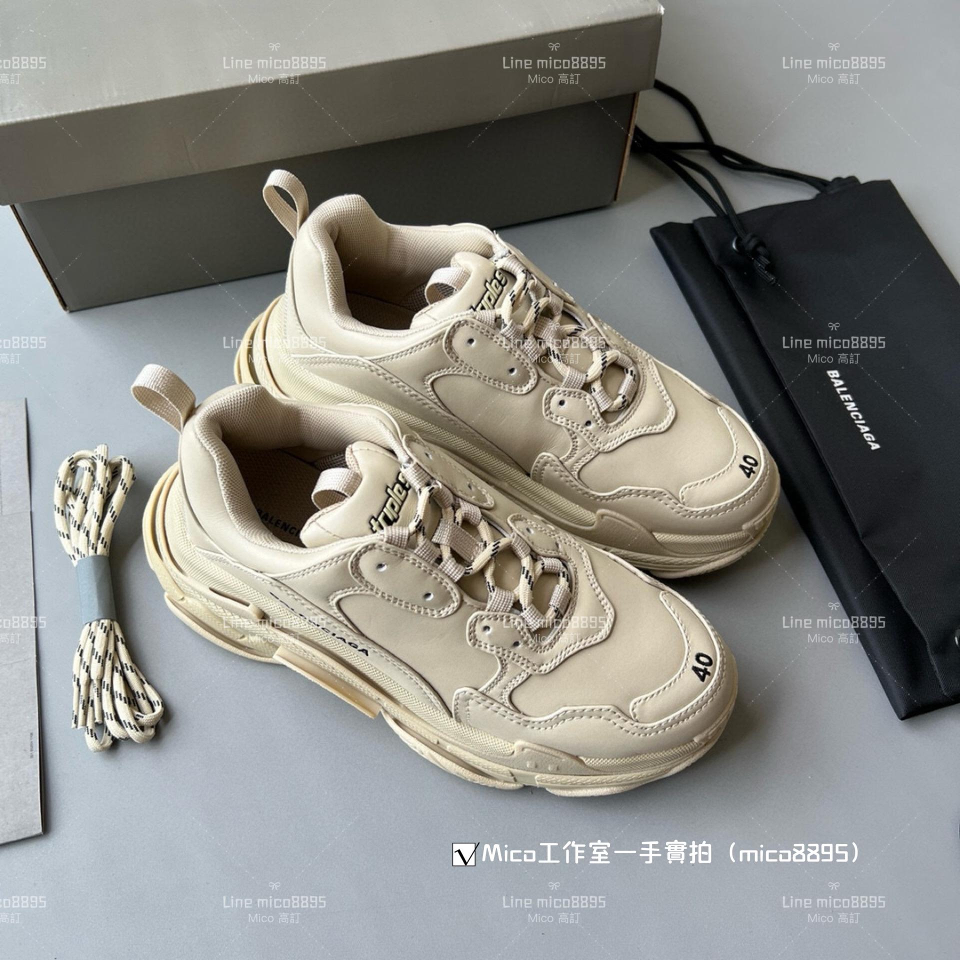 Balenciaga Triple S 一代厚底老爹鞋/休閒鞋 男女款 35-45