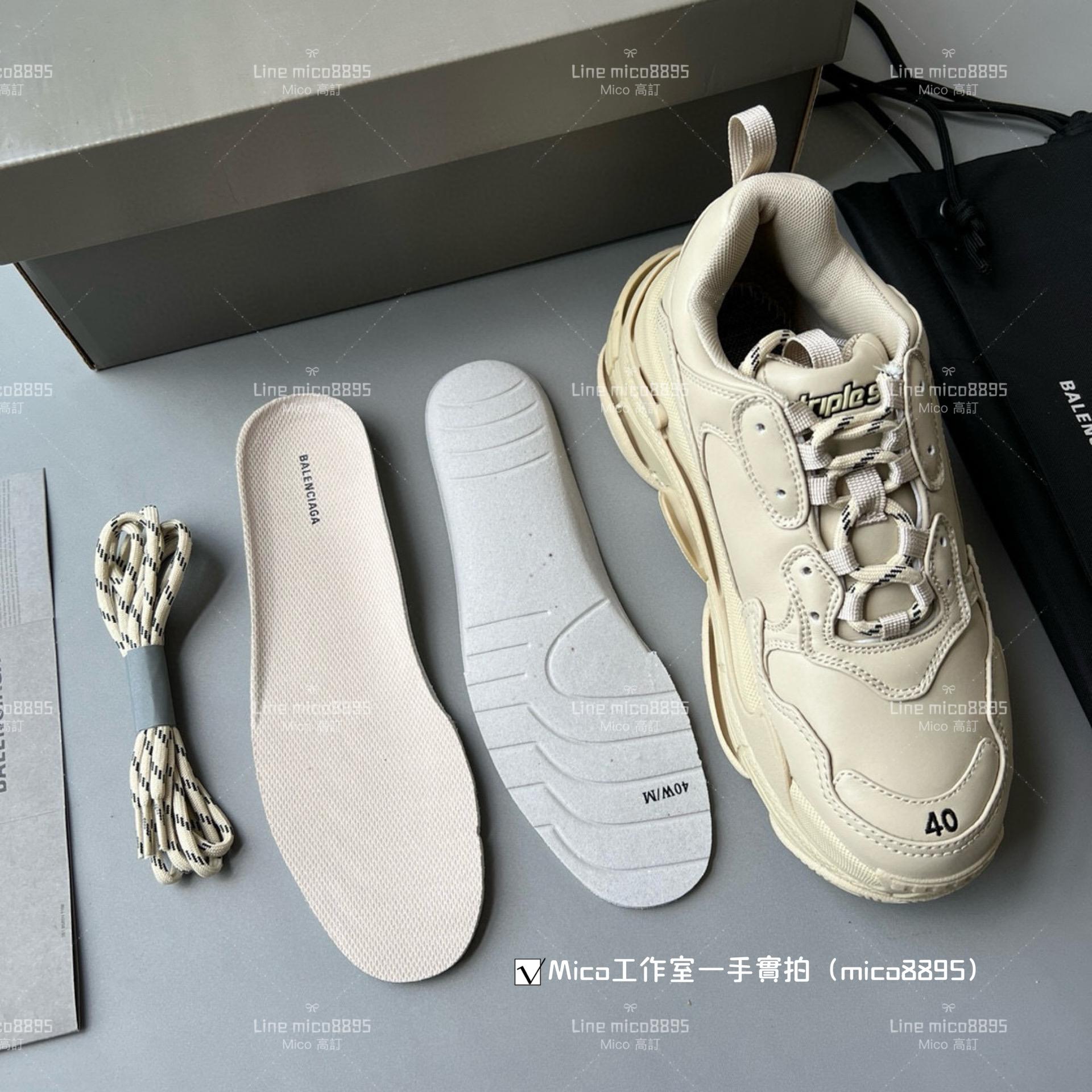 Balenciaga Triple S 一代厚底老爹鞋/休閒鞋 男女款 35-45