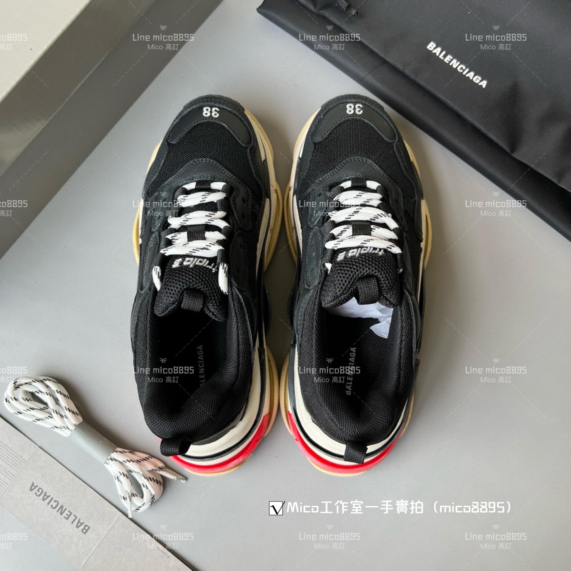 Balenciaga Triple S 一代厚底老爹鞋/休閒鞋 男女款 35-45