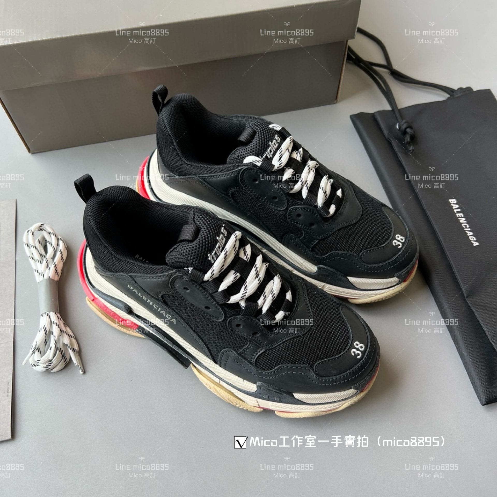 Balenciaga Triple S 一代厚底老爹鞋/休閒鞋 男女款 35-45