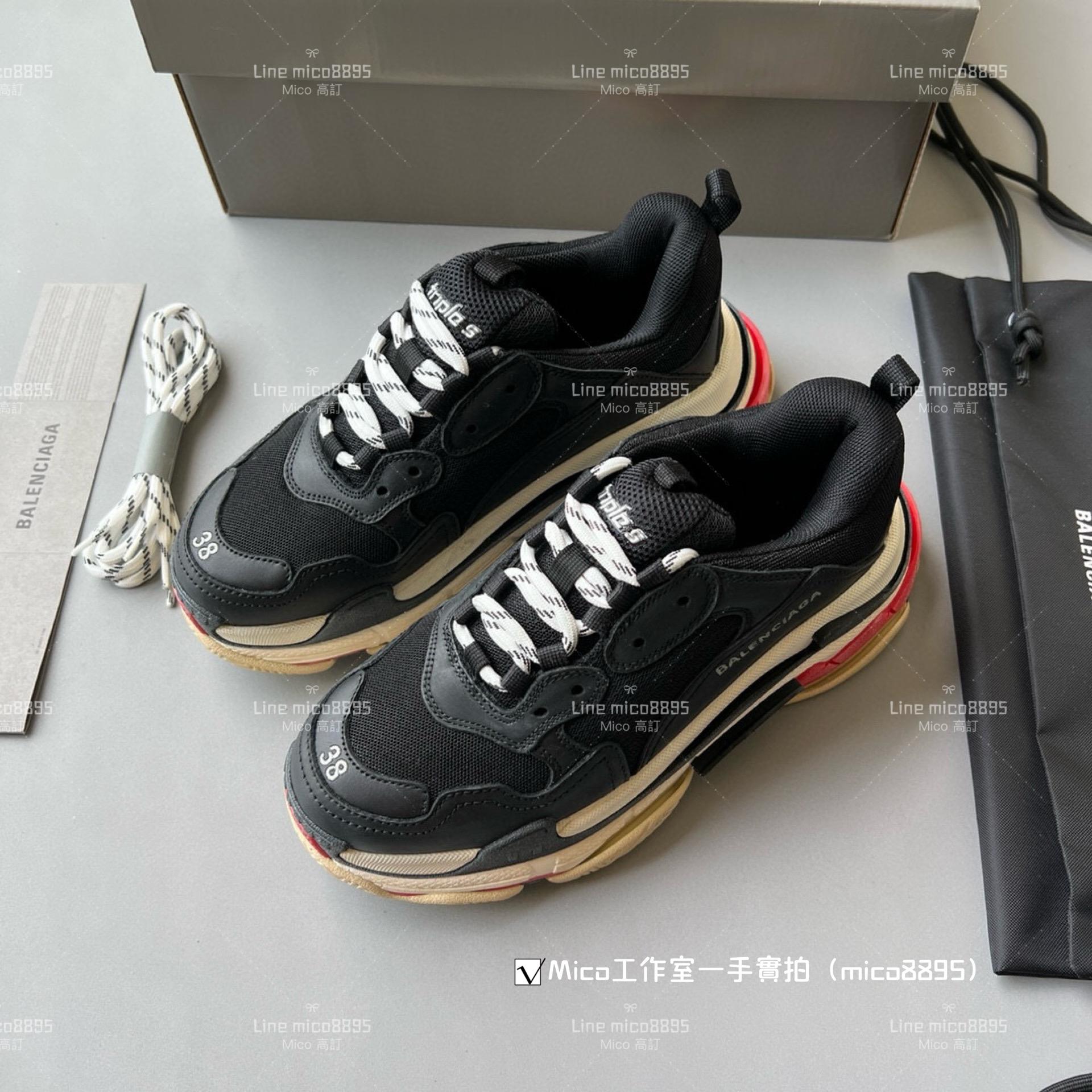 Balenciaga Triple S 一代厚底老爹鞋/休閒鞋 男女款 35-45