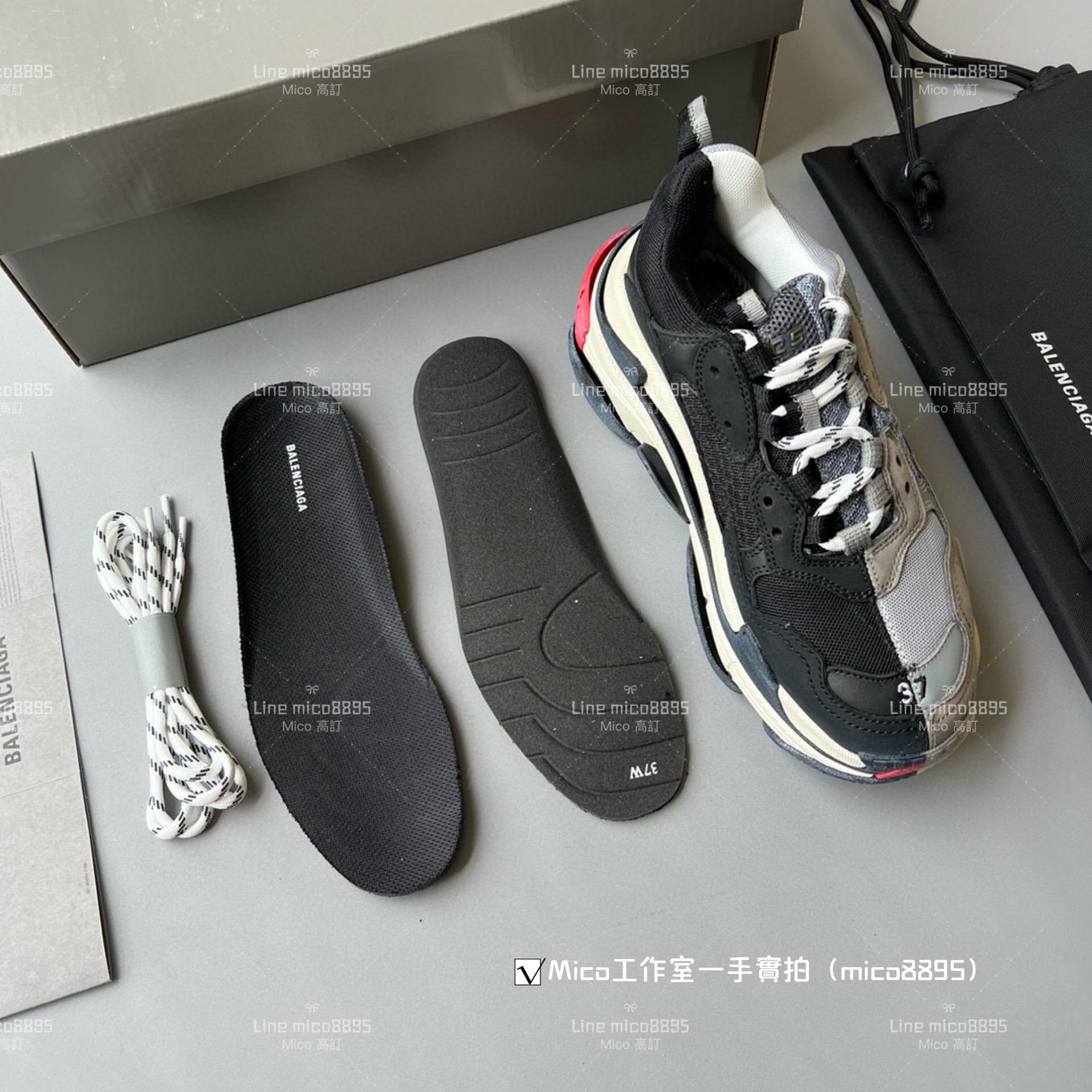 Balenciaga Triple S 一代厚底老爹鞋/休閒鞋 男女款 35-45