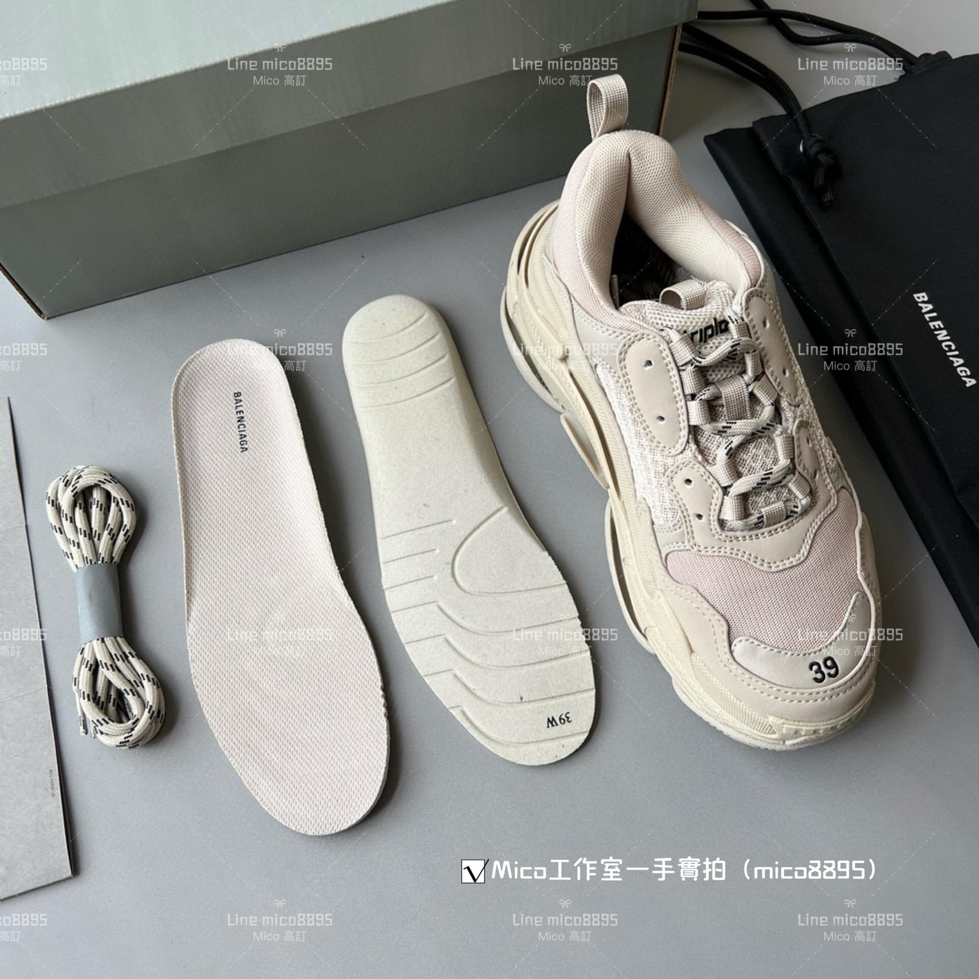 Balenciaga Triple S 一代厚底老爹鞋/休閒鞋 男女款 35-45