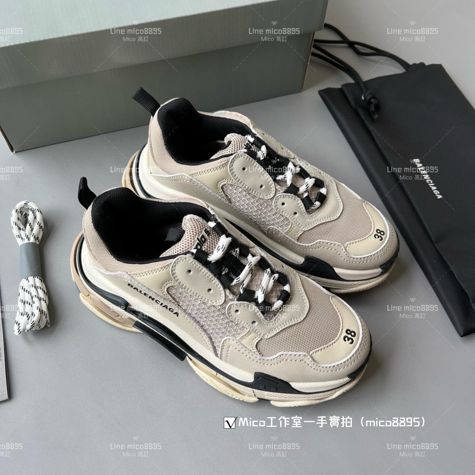 Balenciaga Triple S 一代厚底老爹鞋/休閒鞋 男女款 35-45