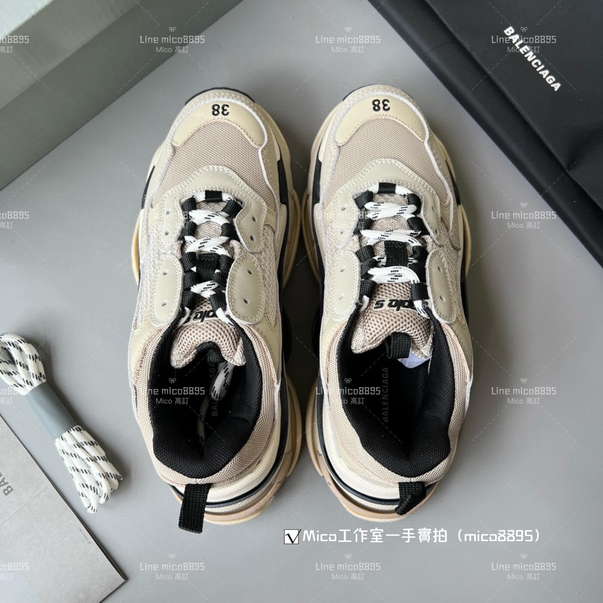 Balenciaga Triple S 一代厚底老爹鞋/休閒鞋 男女款 35-45