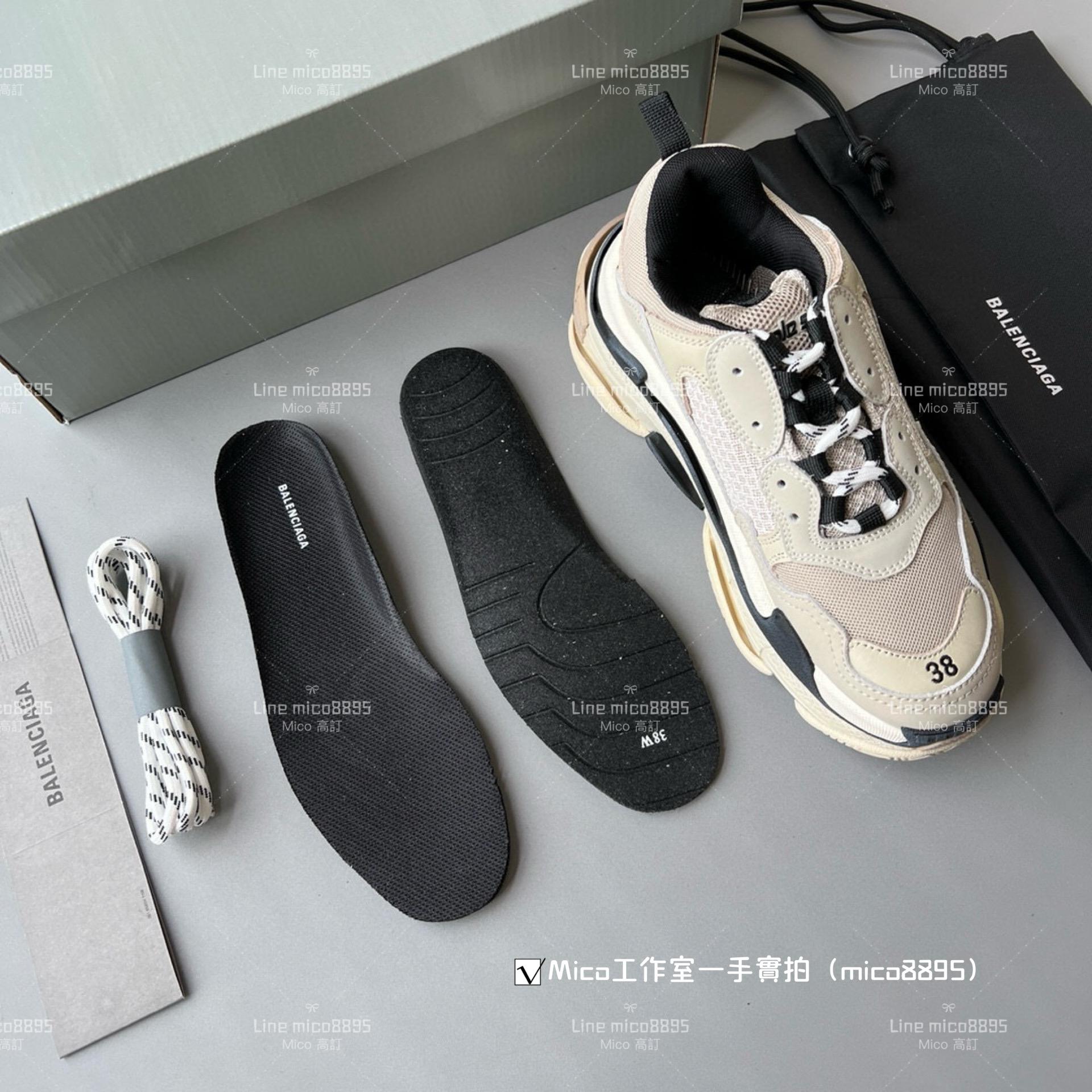 Balenciaga Triple S 一代厚底老爹鞋/休閒鞋 男女款 35-45