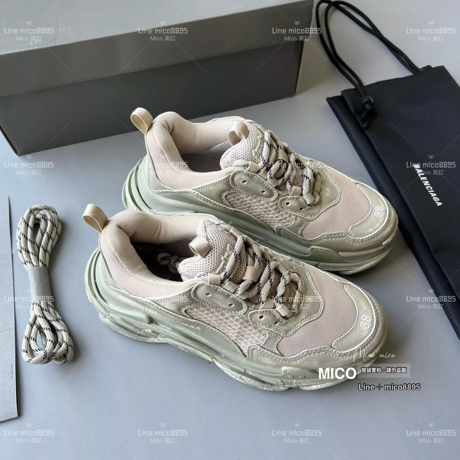 Balenciaga Triple S 一代厚底老爹鞋/休閒鞋 男女款 35-45