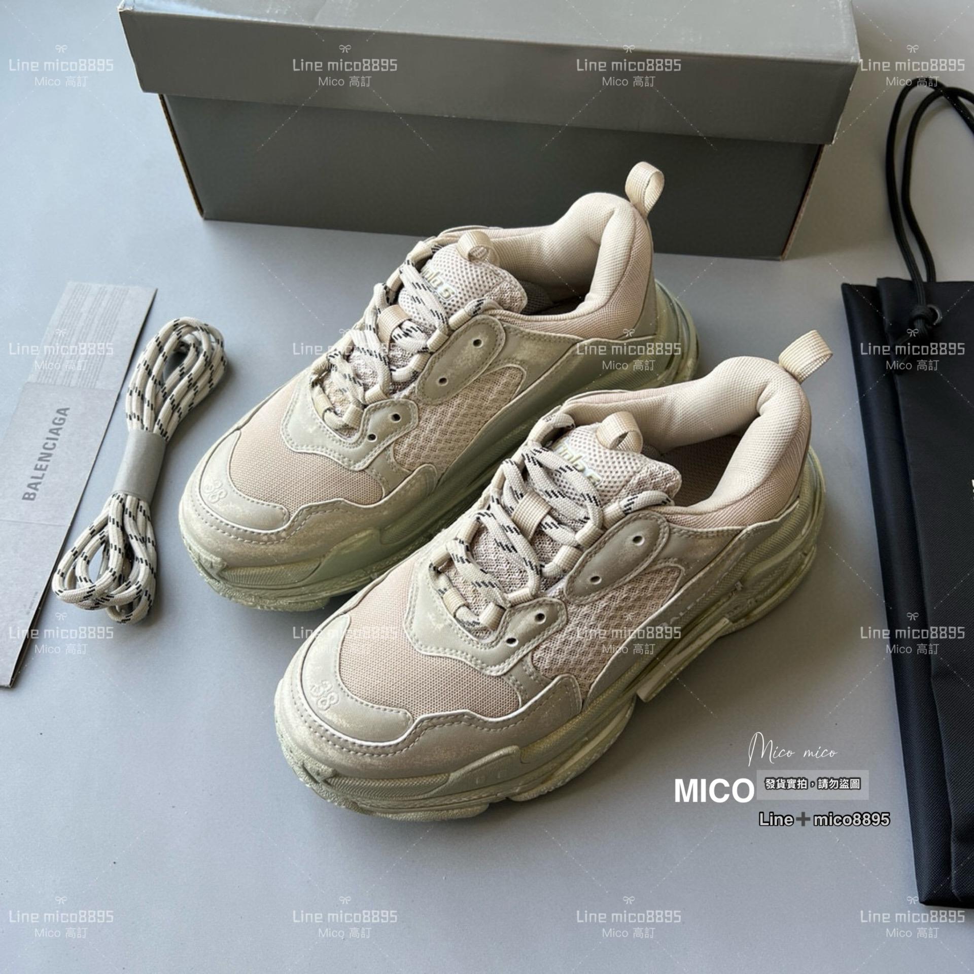 Balenciaga Triple S 一代厚底老爹鞋/休閒鞋 男女款 35-45