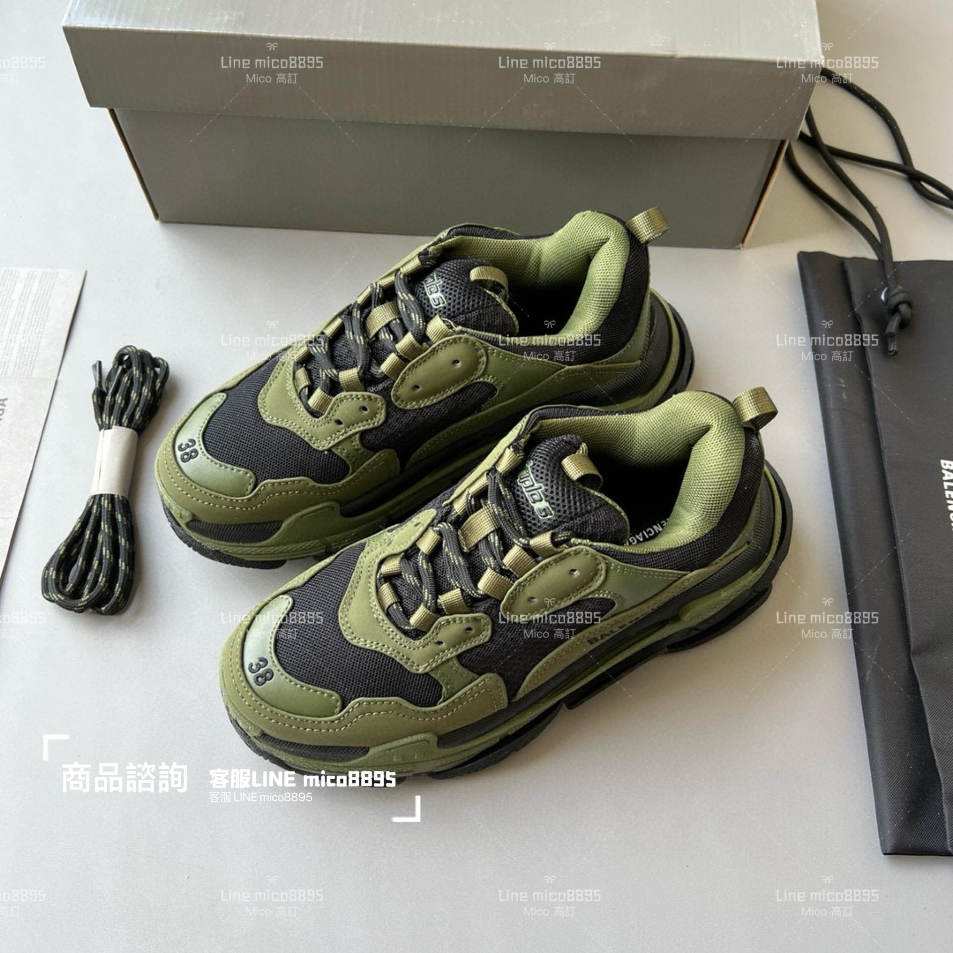 Balenciaga Triple S 一代厚底老爹鞋/休閒鞋 男女款 35-45