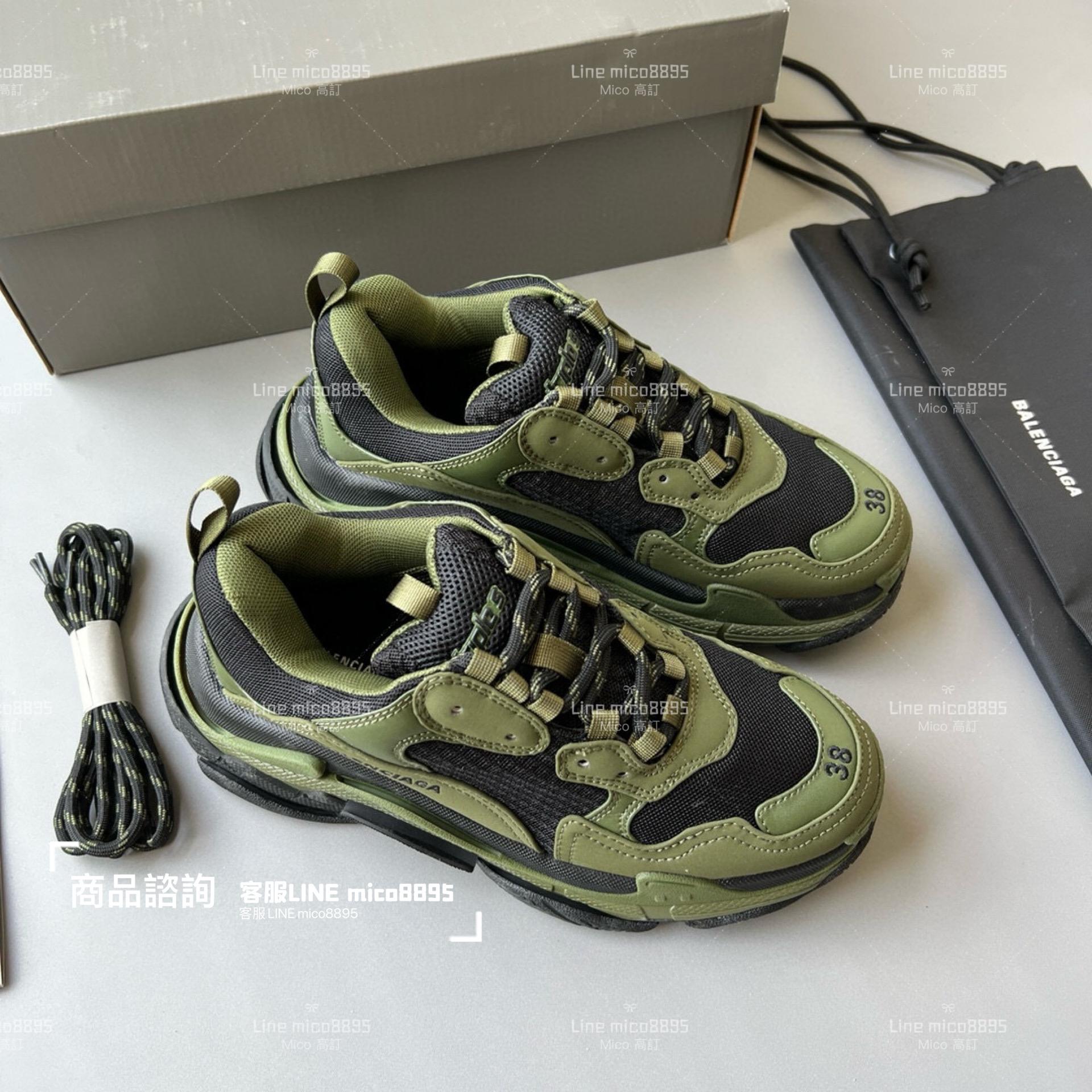 Balenciaga Triple S 一代厚底老爹鞋/休閒鞋 男女款 35-45