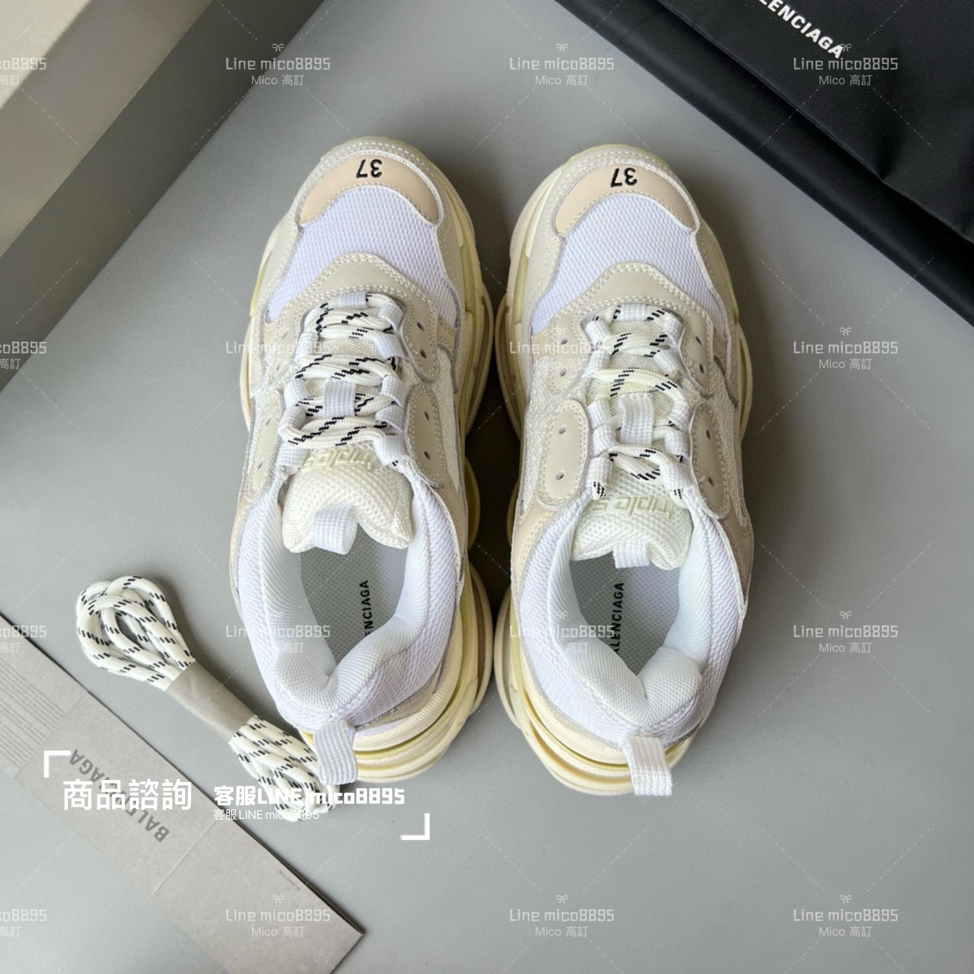 Balenciaga Triple S 一代厚底老爹鞋/休閒鞋 男女款 35-45