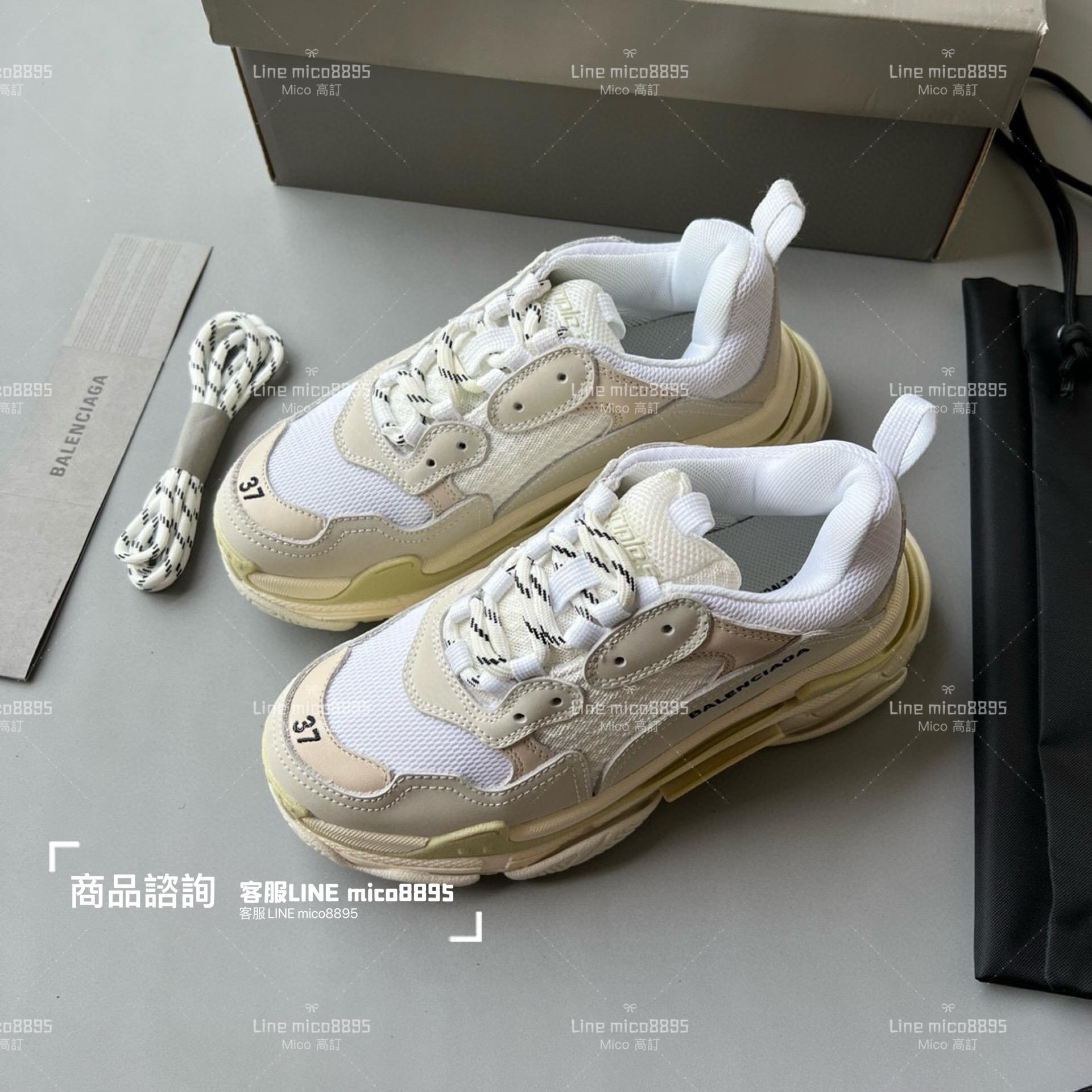 Balenciaga Triple S 一代厚底老爹鞋/休閒鞋 男女款 35-45