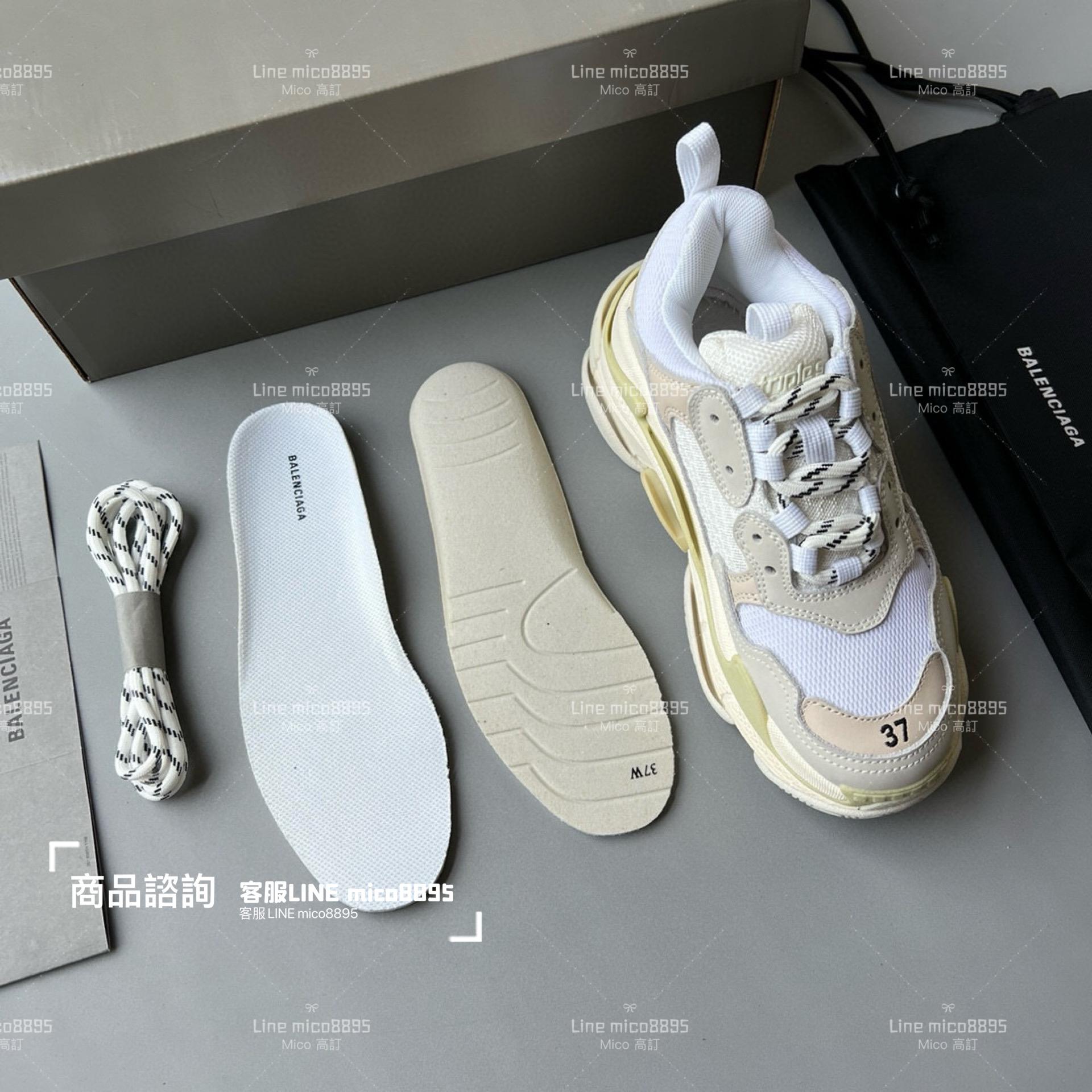 Balenciaga Triple S 一代厚底老爹鞋/休閒鞋 男女款 35-45