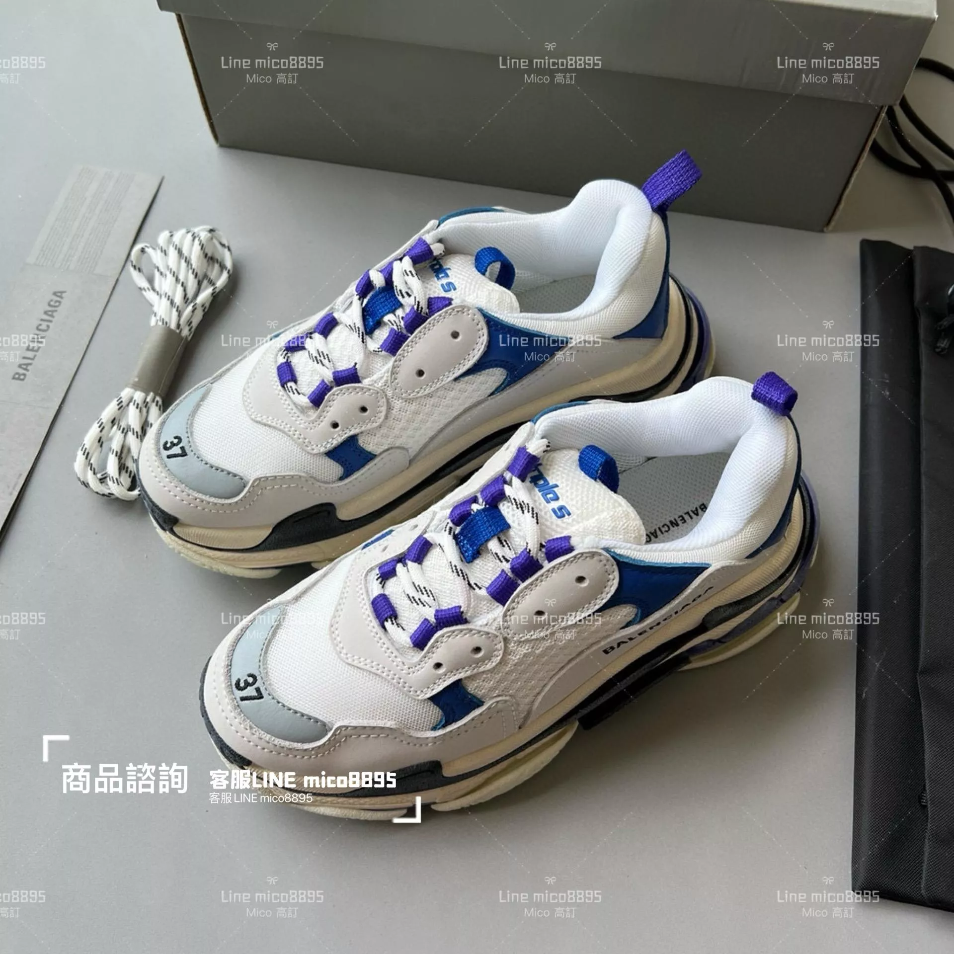 Balenciaga Triple S 一代厚底老爹鞋/休閒鞋 男女款 35-45