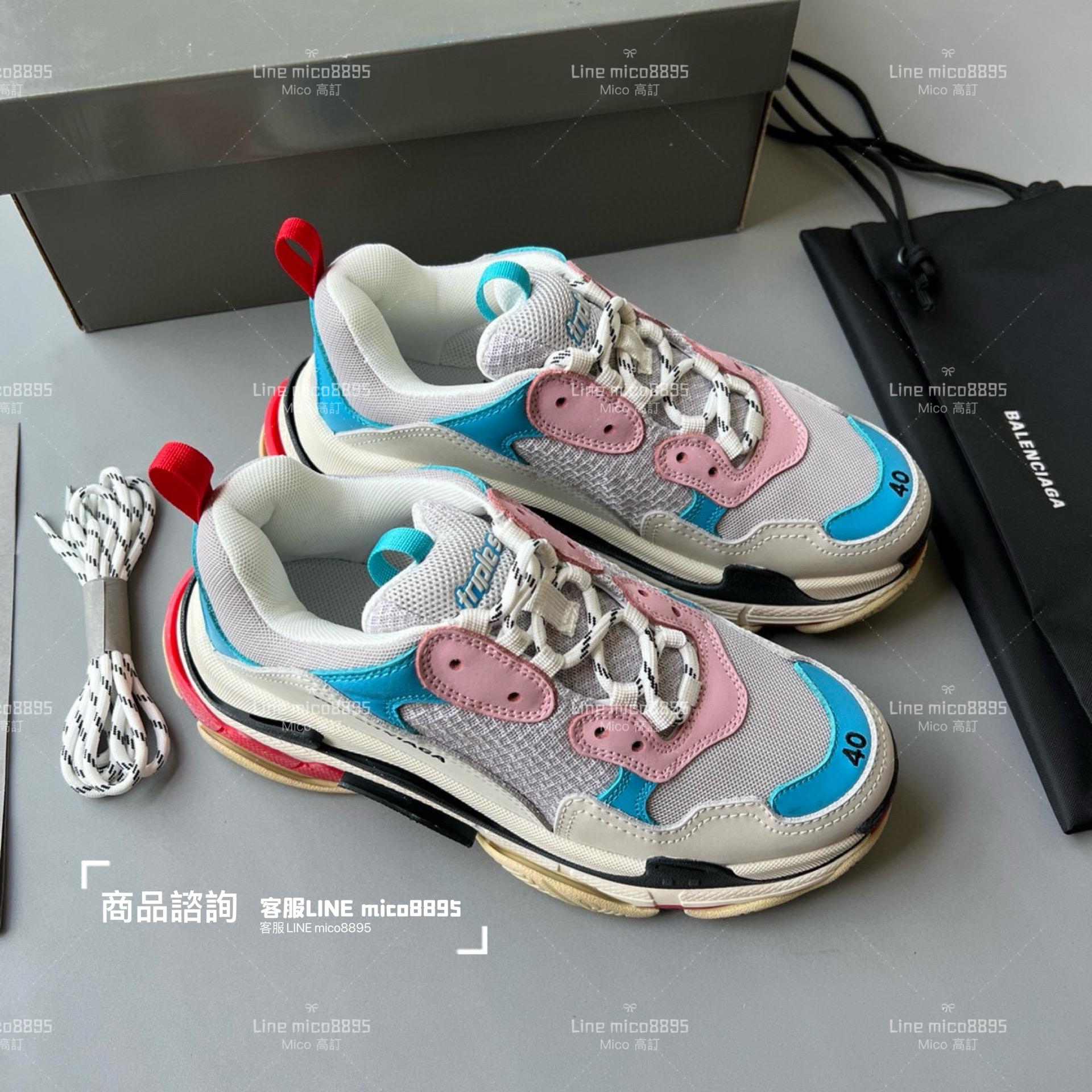 Balenciaga Triple S 一代厚底老爹鞋/休閒鞋 男女款 35-45