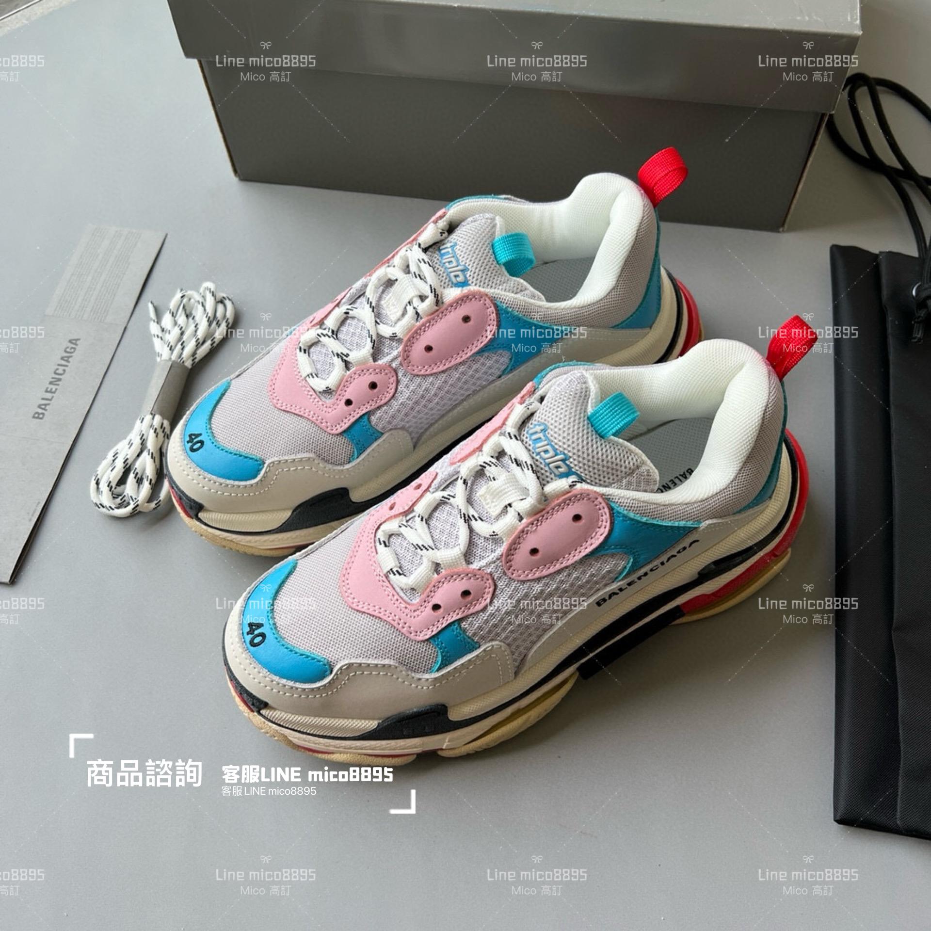 Balenciaga Triple S 一代厚底老爹鞋/休閒鞋 男女款 35-45