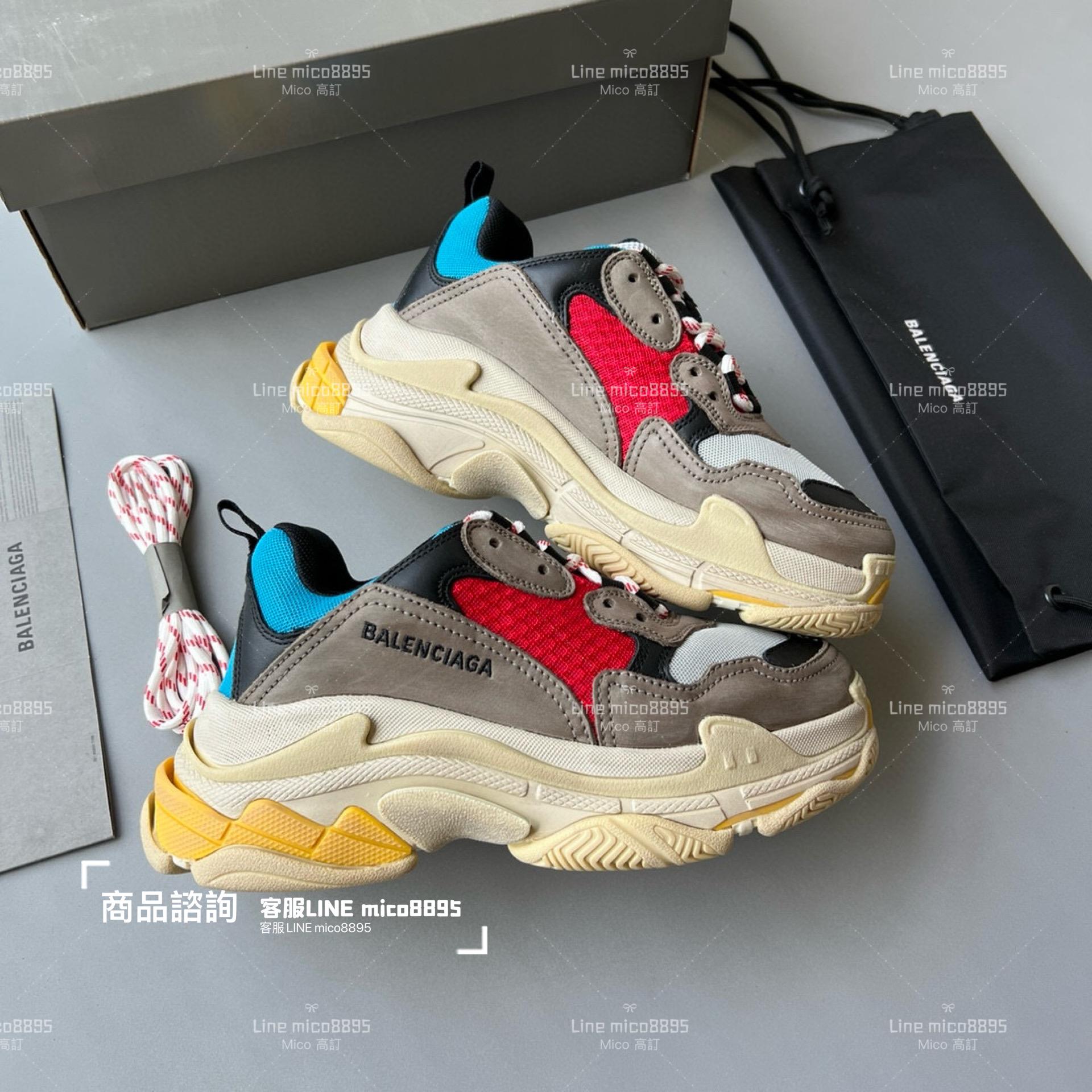 Balenciaga Triple S 一代厚底老爹鞋/休閒鞋 男女款 35-45