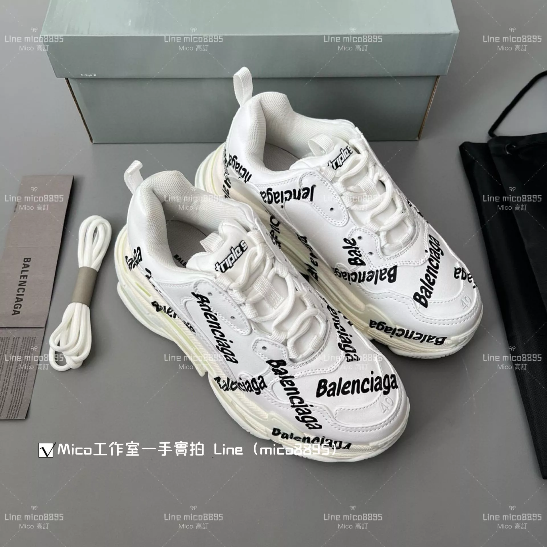 Balenciaga 滿Longo系列 Triple S 一代厚底老爹鞋/休閒鞋 男女款 35-45