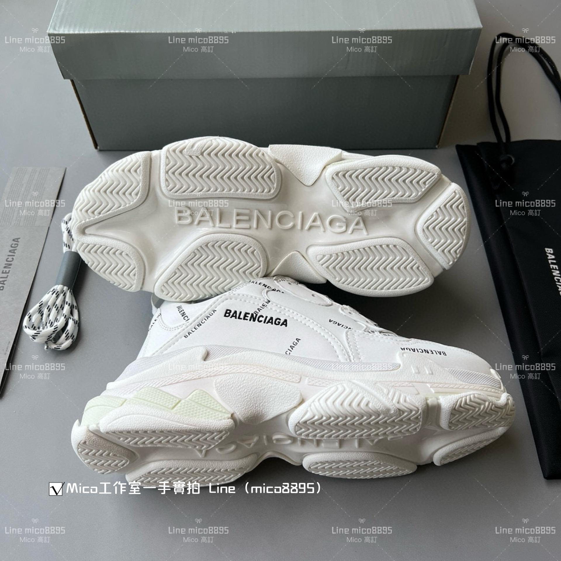 Balenciaga 滿Longo系列 Triple S 一代厚底老爹鞋/休閒鞋 男女款 35-45