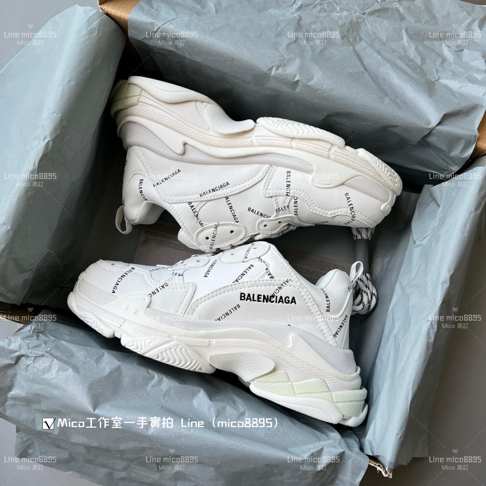 Balenciaga 滿Longo系列 Triple S 一代厚底老爹鞋/休閒鞋 男女款 35-45