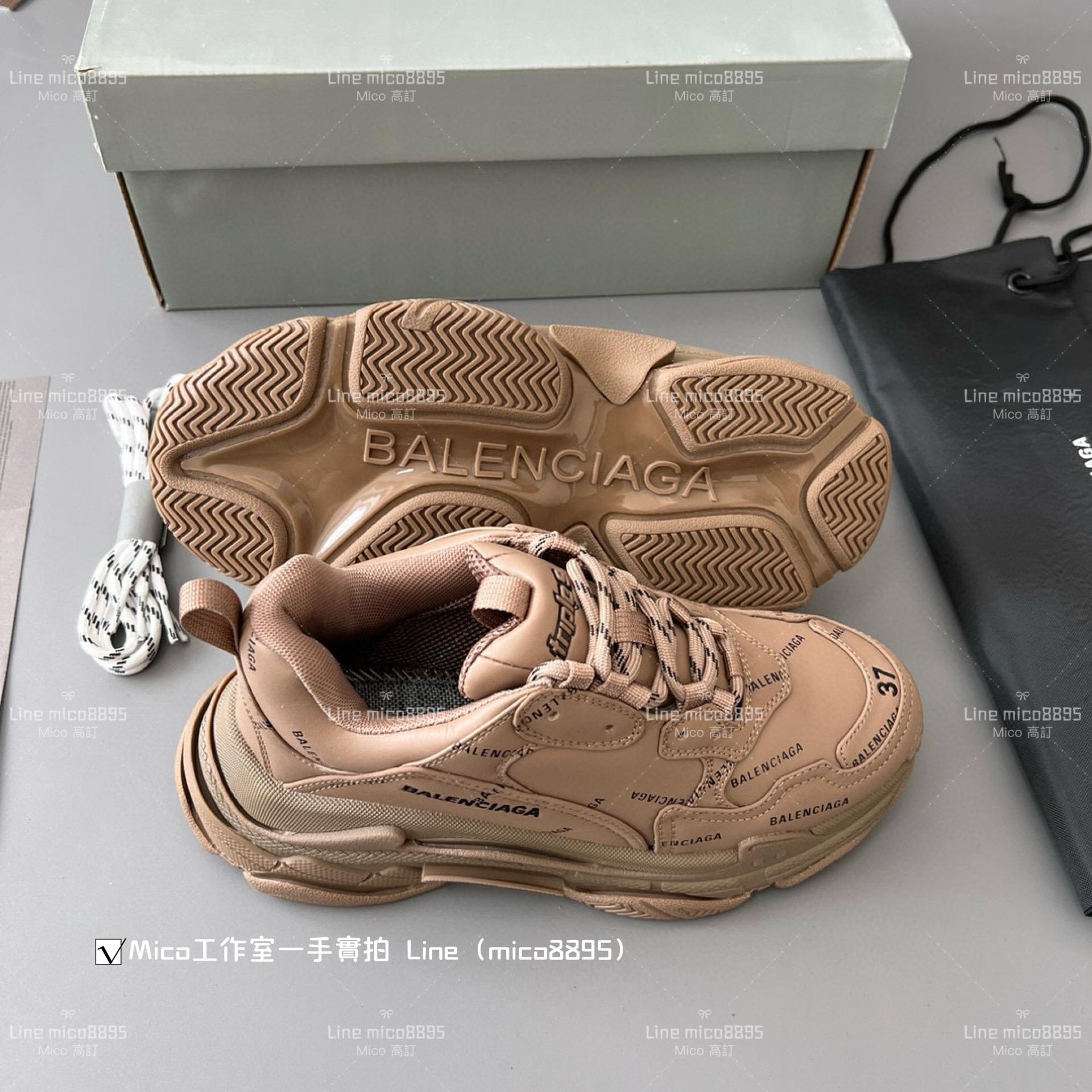 Balenciaga 滿Longo系列 Triple S 一代厚底老爹鞋/休閒鞋 男女款 35-45