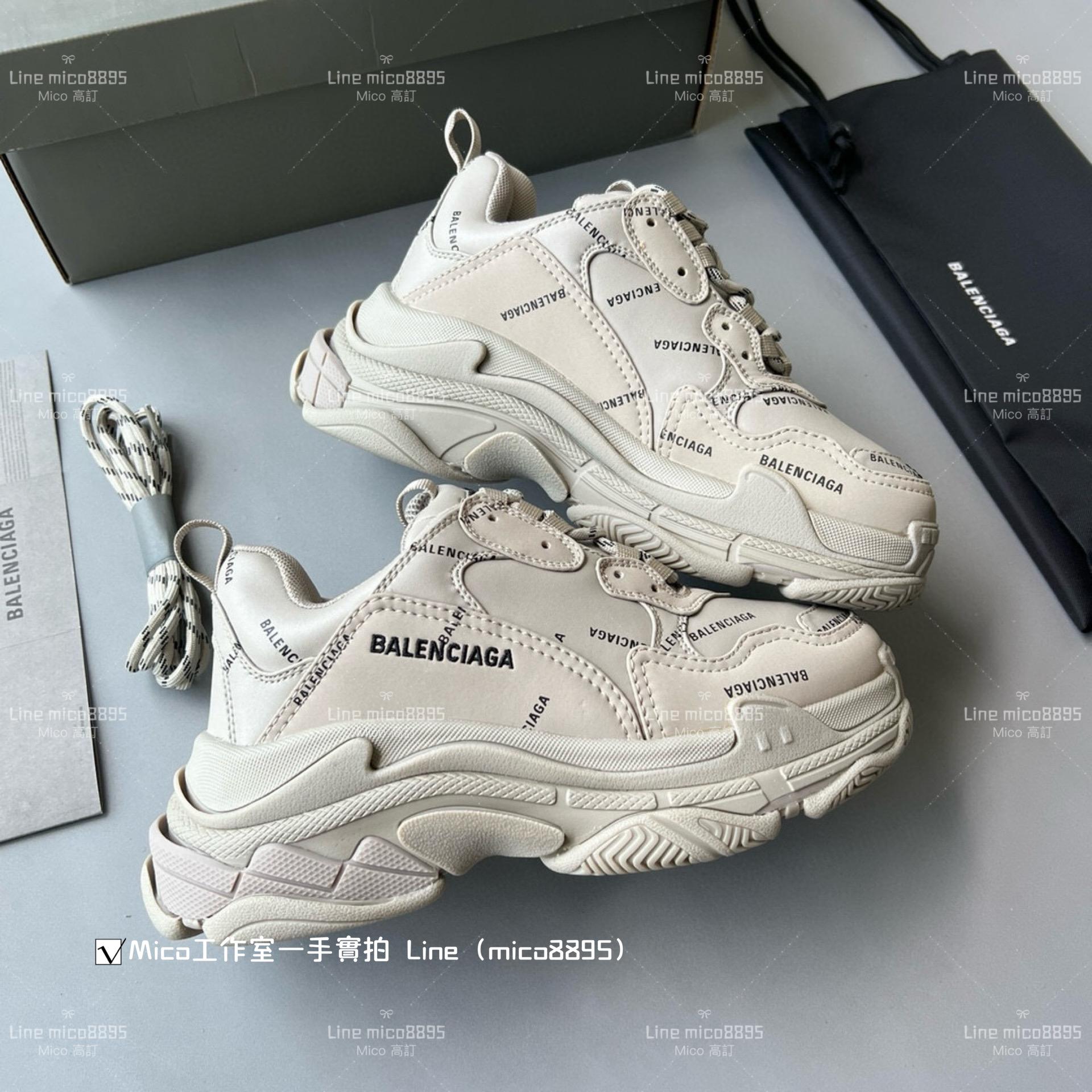 Balenciaga 滿Longo系列 Triple S 一代厚底老爹鞋/休閒鞋 男女款 35-45