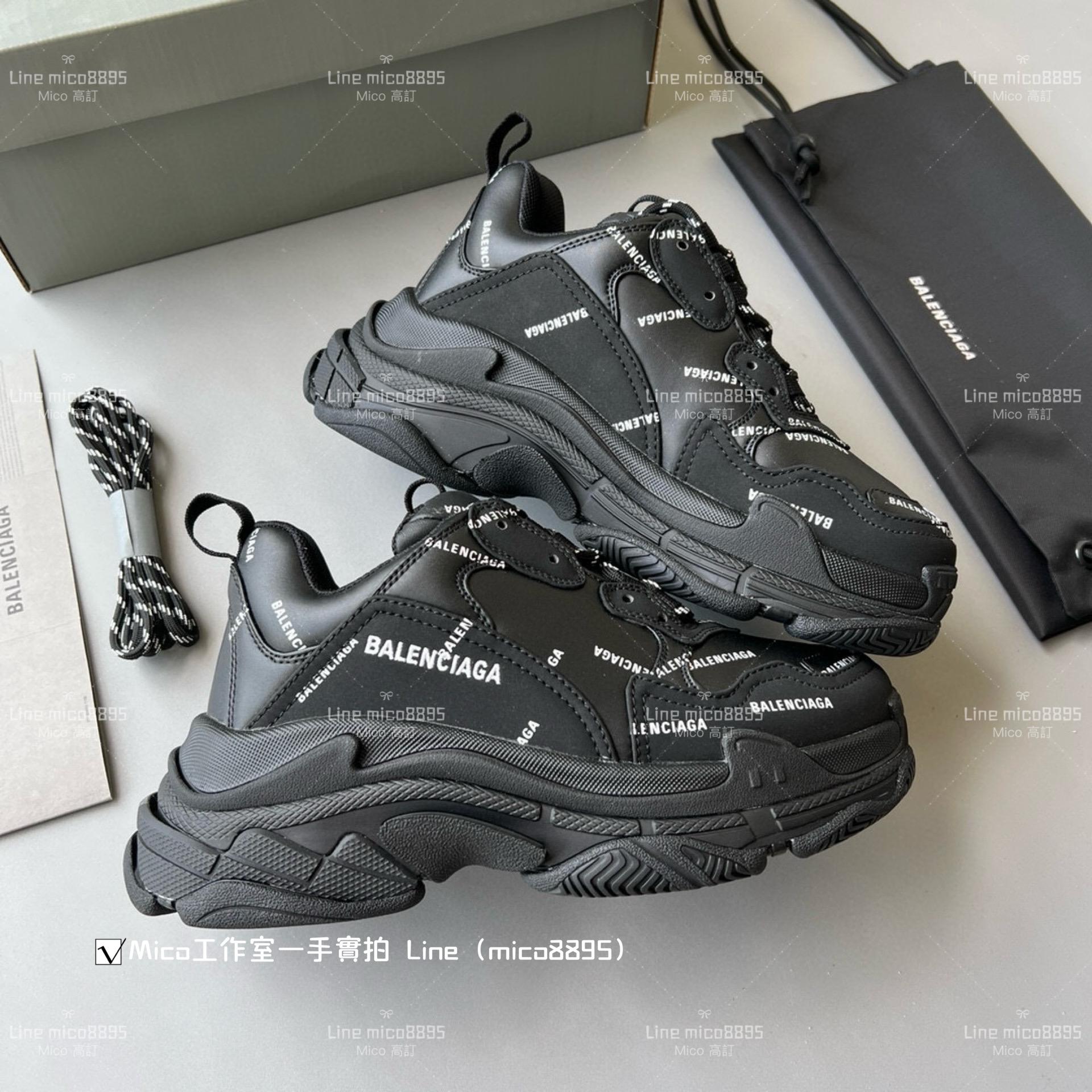 Balenciaga 滿Longo系列 Triple S 一代厚底老爹鞋/休閒鞋 男女款 35-45