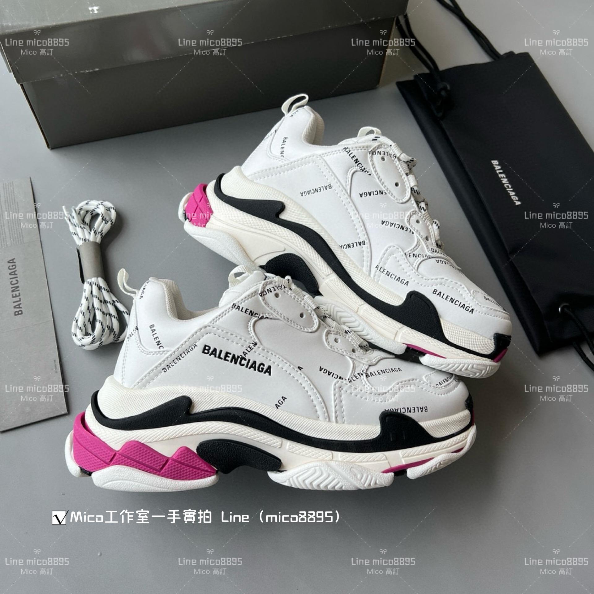 Balenciaga 滿Longo系列 Triple S 一代厚底老爹鞋/休閒鞋 男女款 35-45