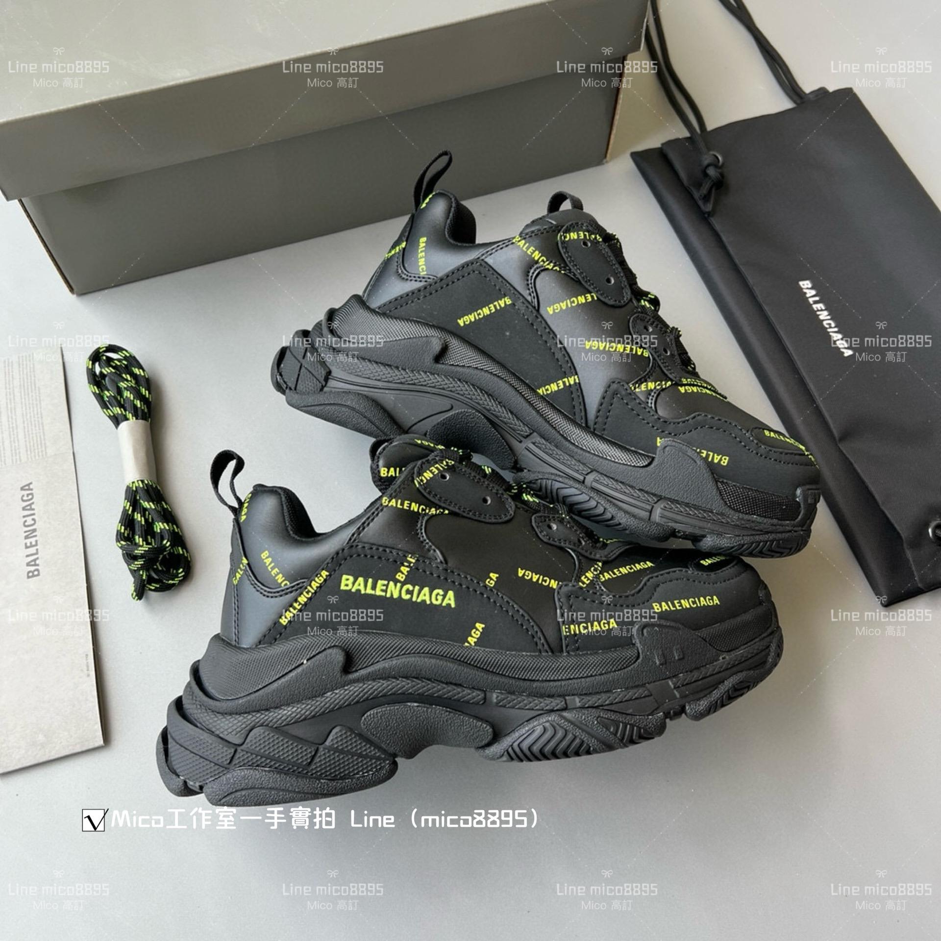 Balenciaga 滿Longo系列 Triple S 一代厚底老爹鞋/休閒鞋 男女款 35-45