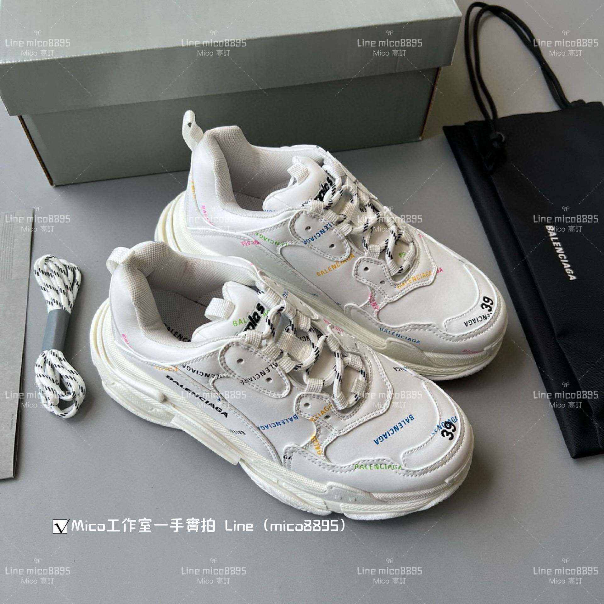 Balenciaga 滿Longo系列 Triple S 一代厚底老爹鞋/休閒鞋 男女款 35-45