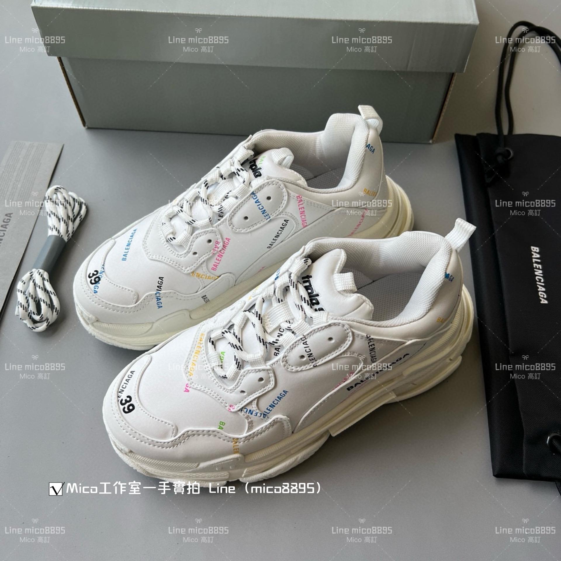 Balenciaga 滿Longo系列 Triple S 一代厚底老爹鞋/休閒鞋 男女款 35-45