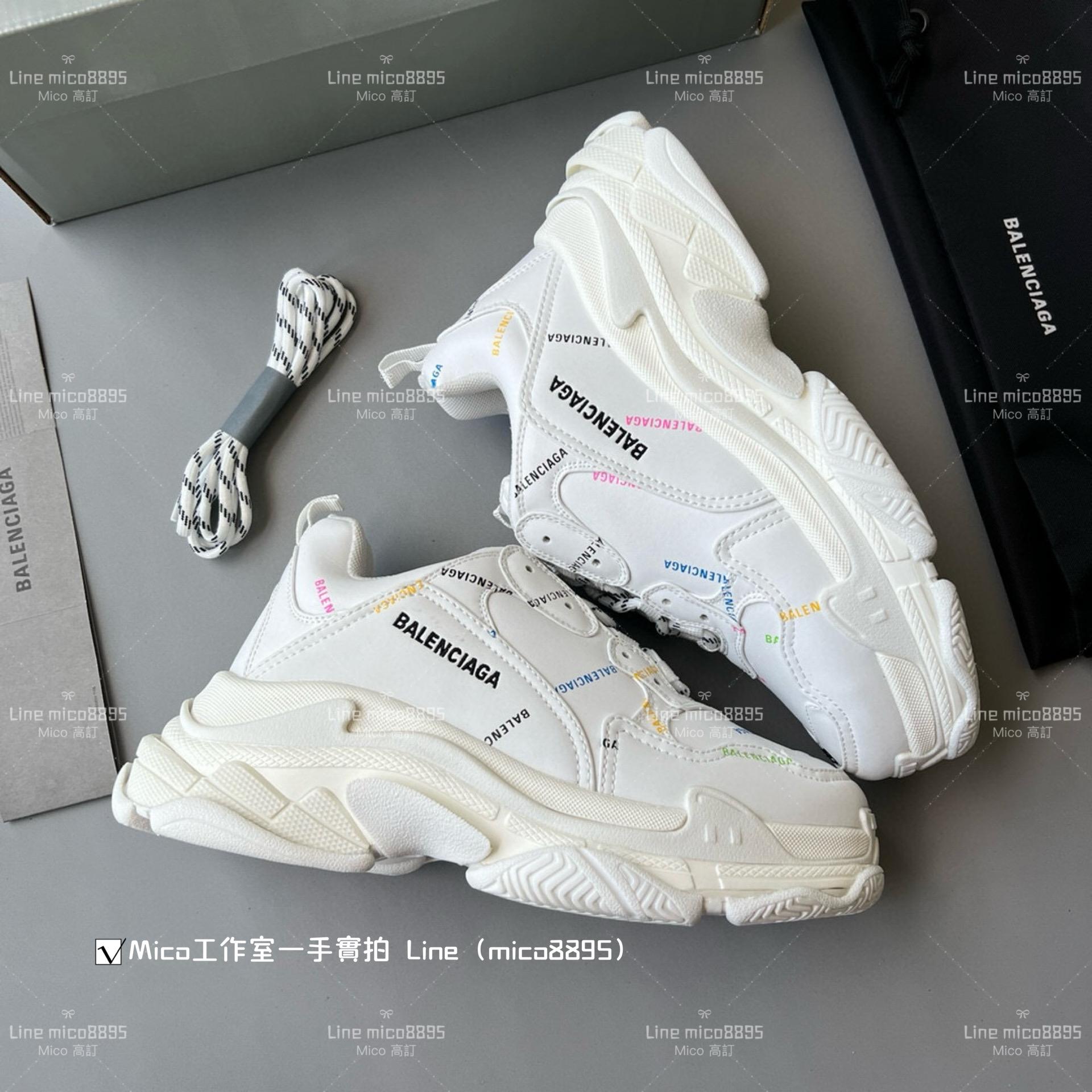 Balenciaga 滿Longo系列 Triple S 一代厚底老爹鞋/休閒鞋 男女款 35-45