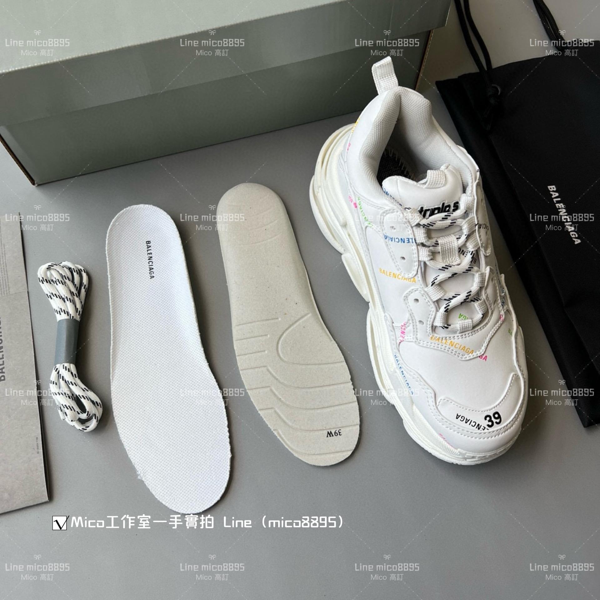 Balenciaga 滿Longo系列 Triple S 一代厚底老爹鞋/休閒鞋 男女款 35-45